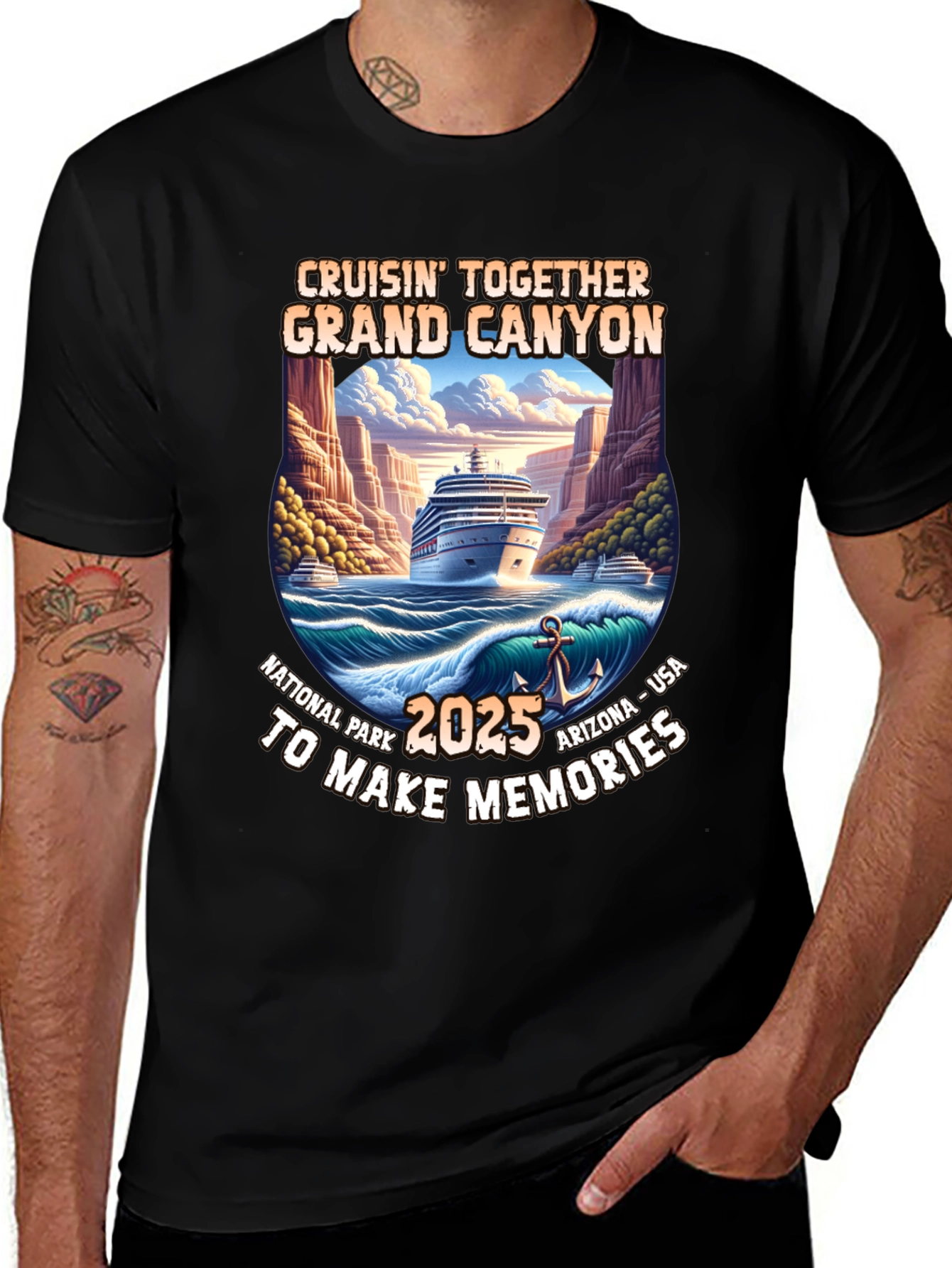 Cruisin Together Grand Canyon 2025 T-Shirt