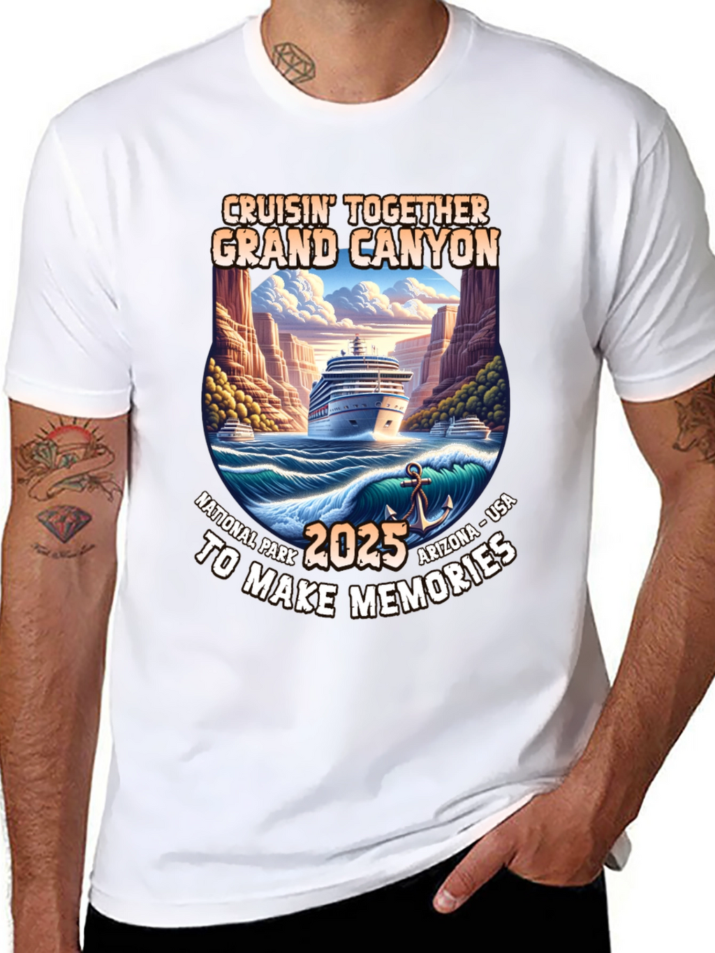 Cruisin Together Grand Canyon 2025 T-Shirt