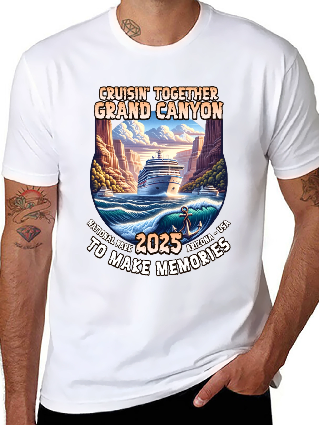 Cruisin Together Grand Canyon 2025 T-Shirt