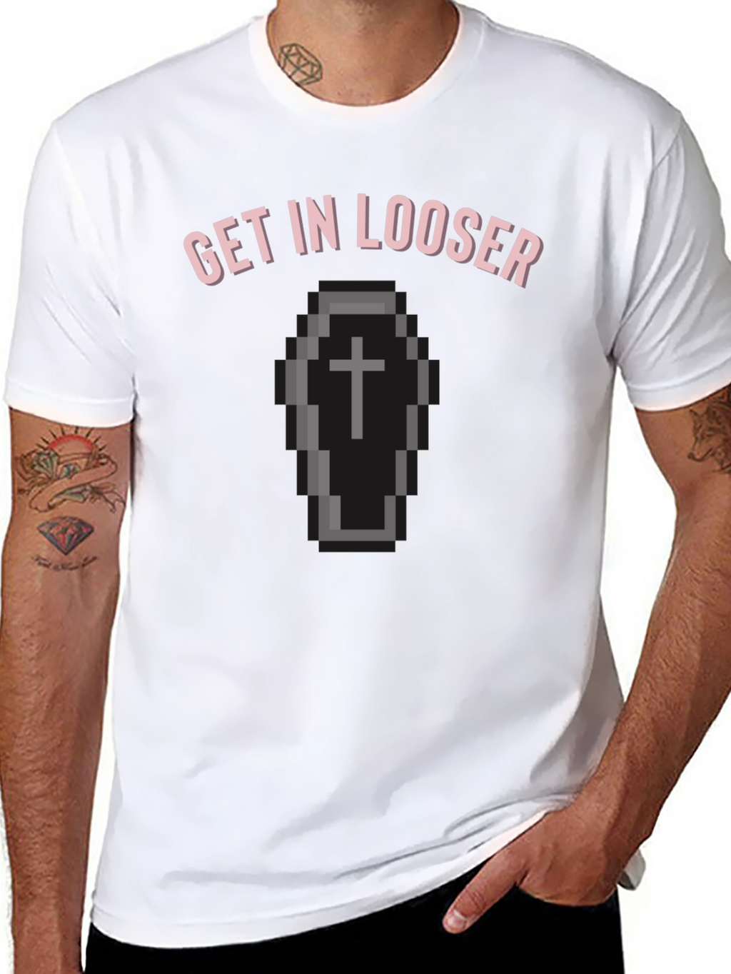 Get In Looser Coffin T-Shirt