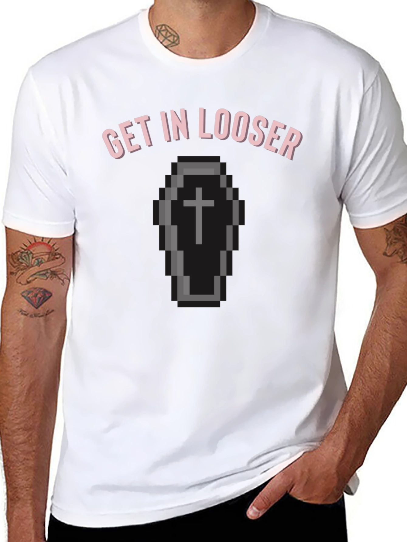 Get In Looser Coffin T-Shirt