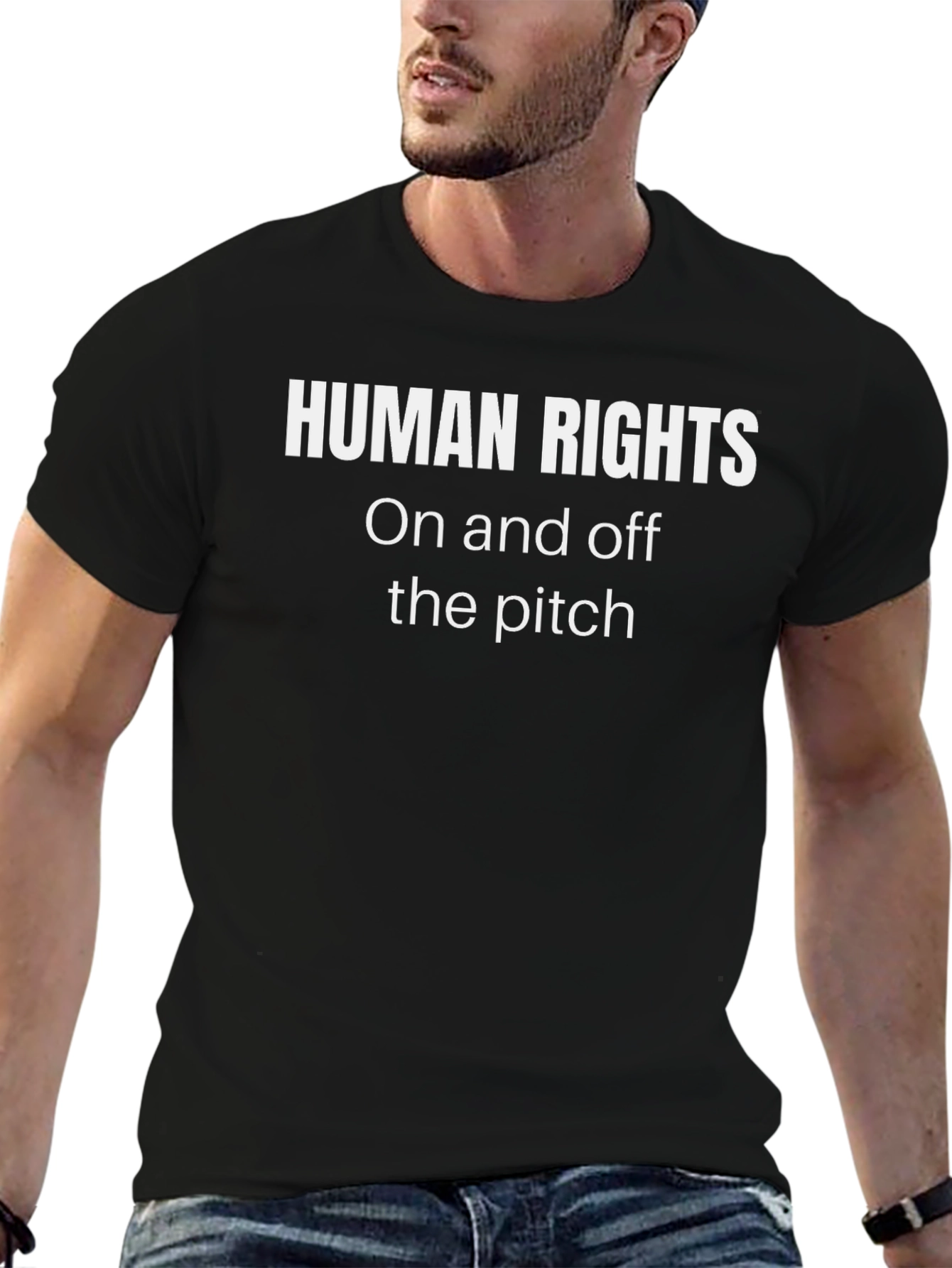 Human Rights T-Shirt - On and Off the Pitch
