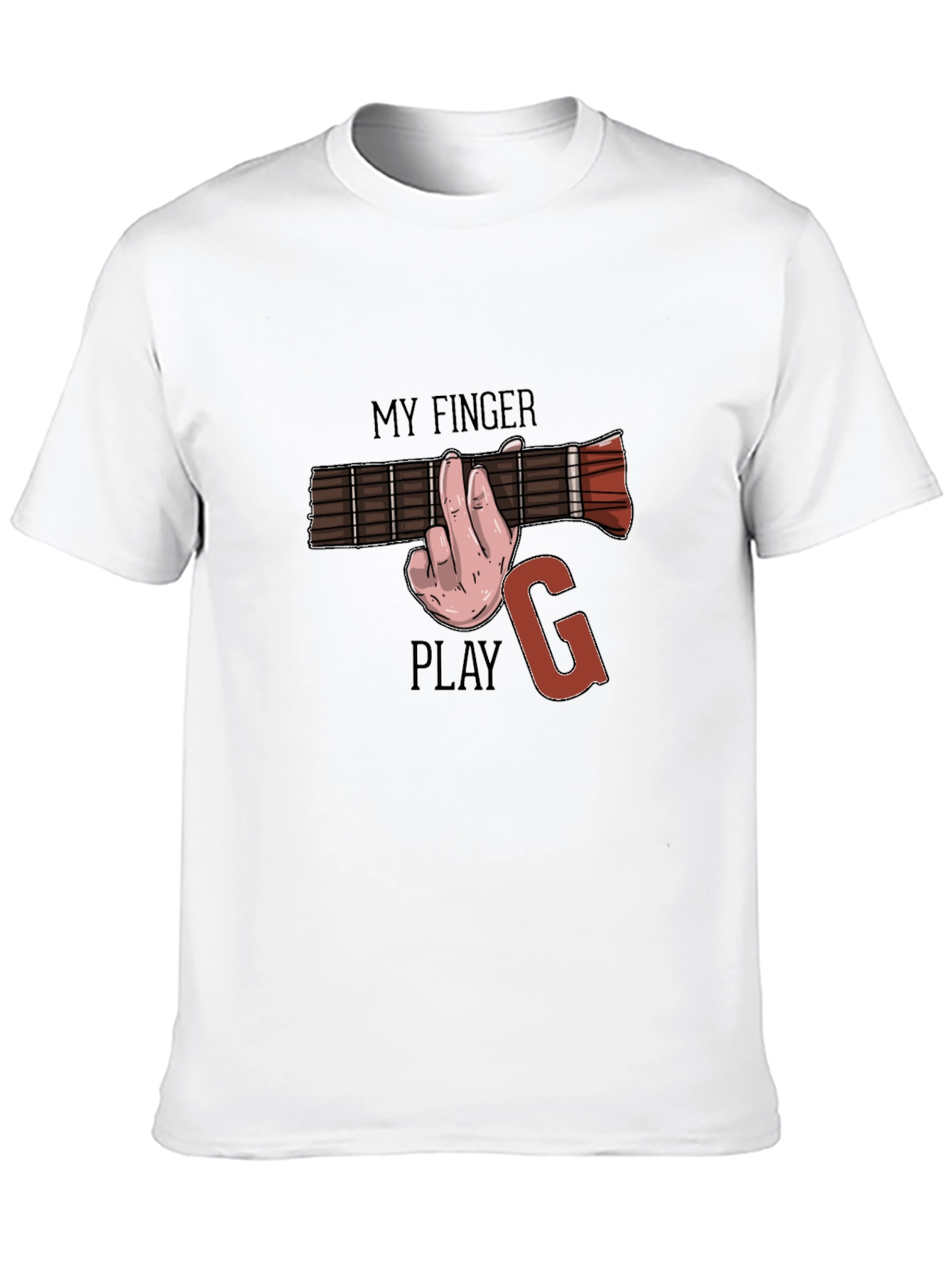Guitar Chord T-Shirt - Funny Music Player Tee