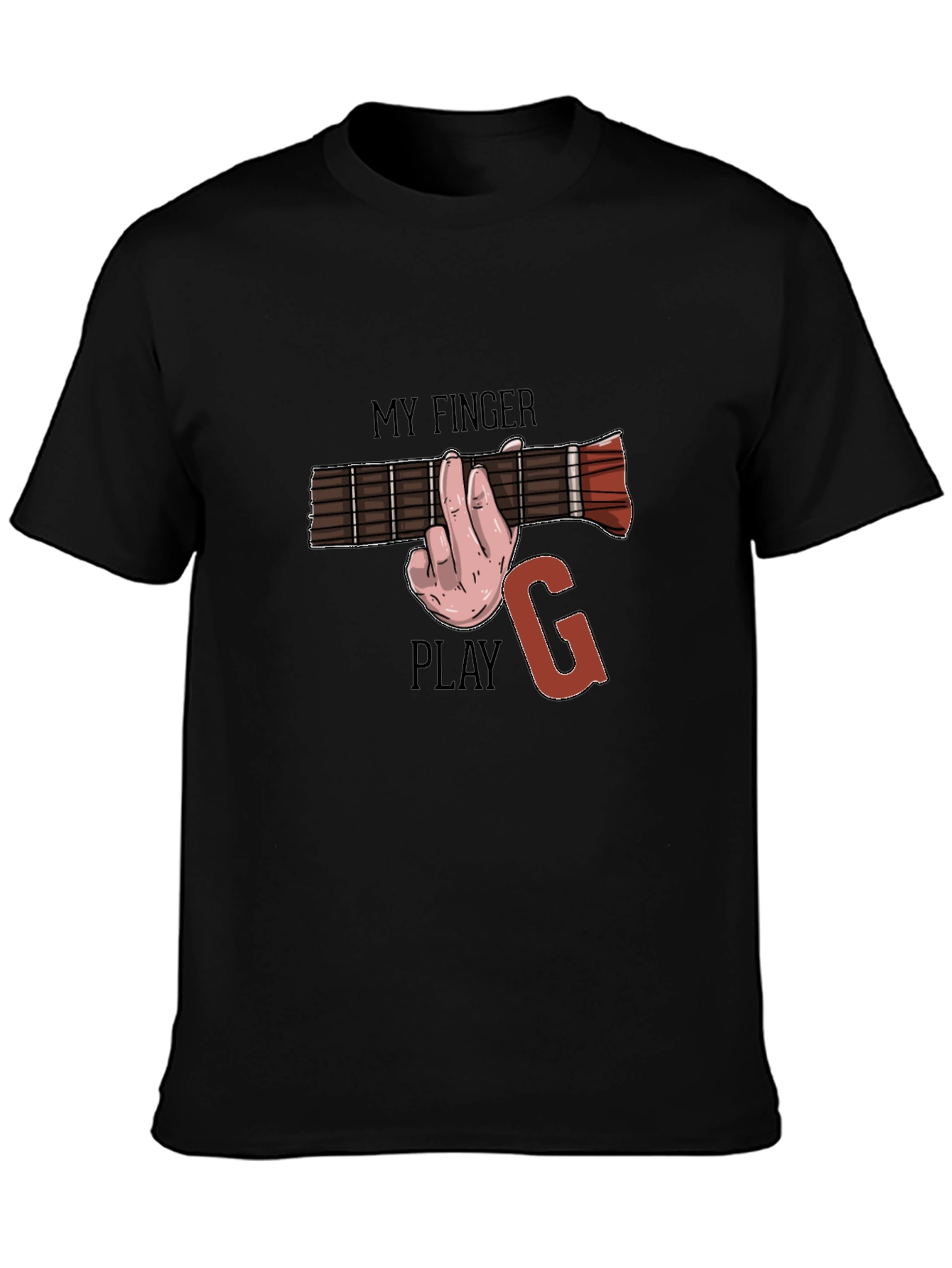 Guitar Chord T-Shirt - Funny Music Player Tee