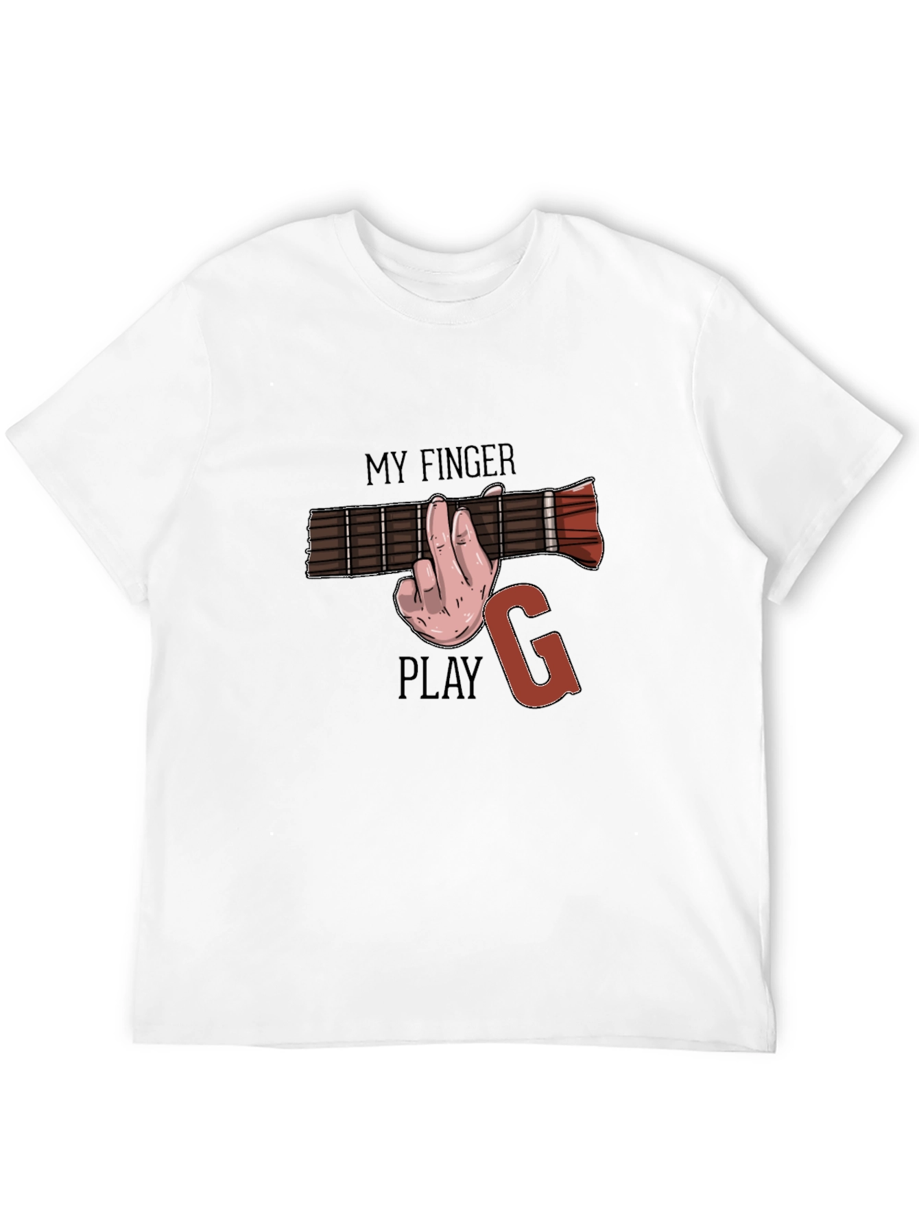 Guitar Chord T-Shirt - Funny Music Player Tee