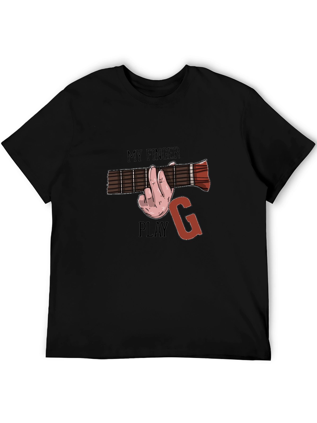Guitar Chord T-Shirt - Funny Music Player Tee