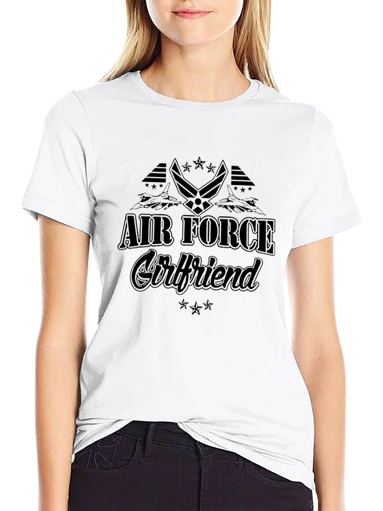 Air Force Girlfriend Graphic T-Shirt
