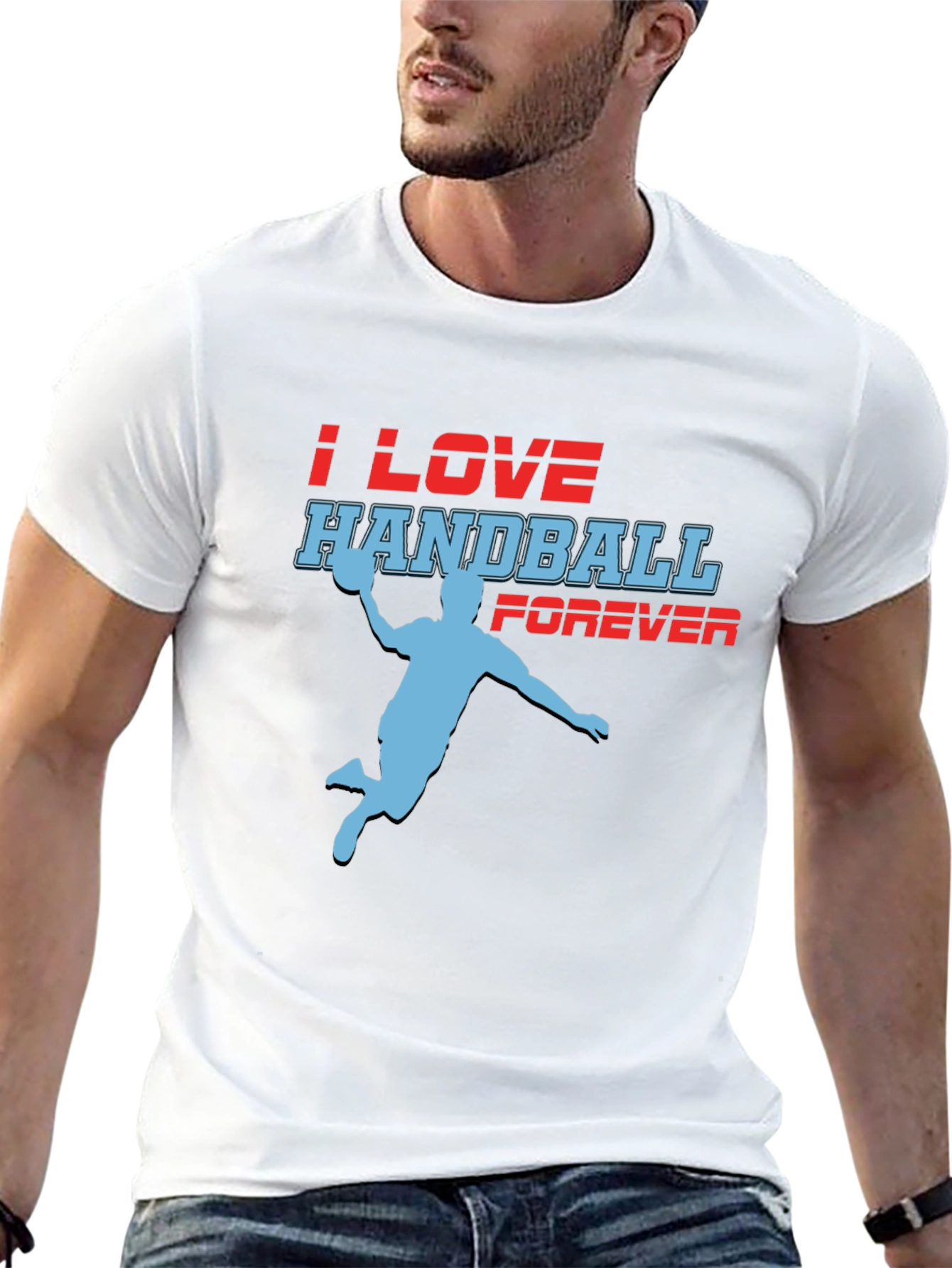 Handball Fan T-Shirt - I Love Handball Forever