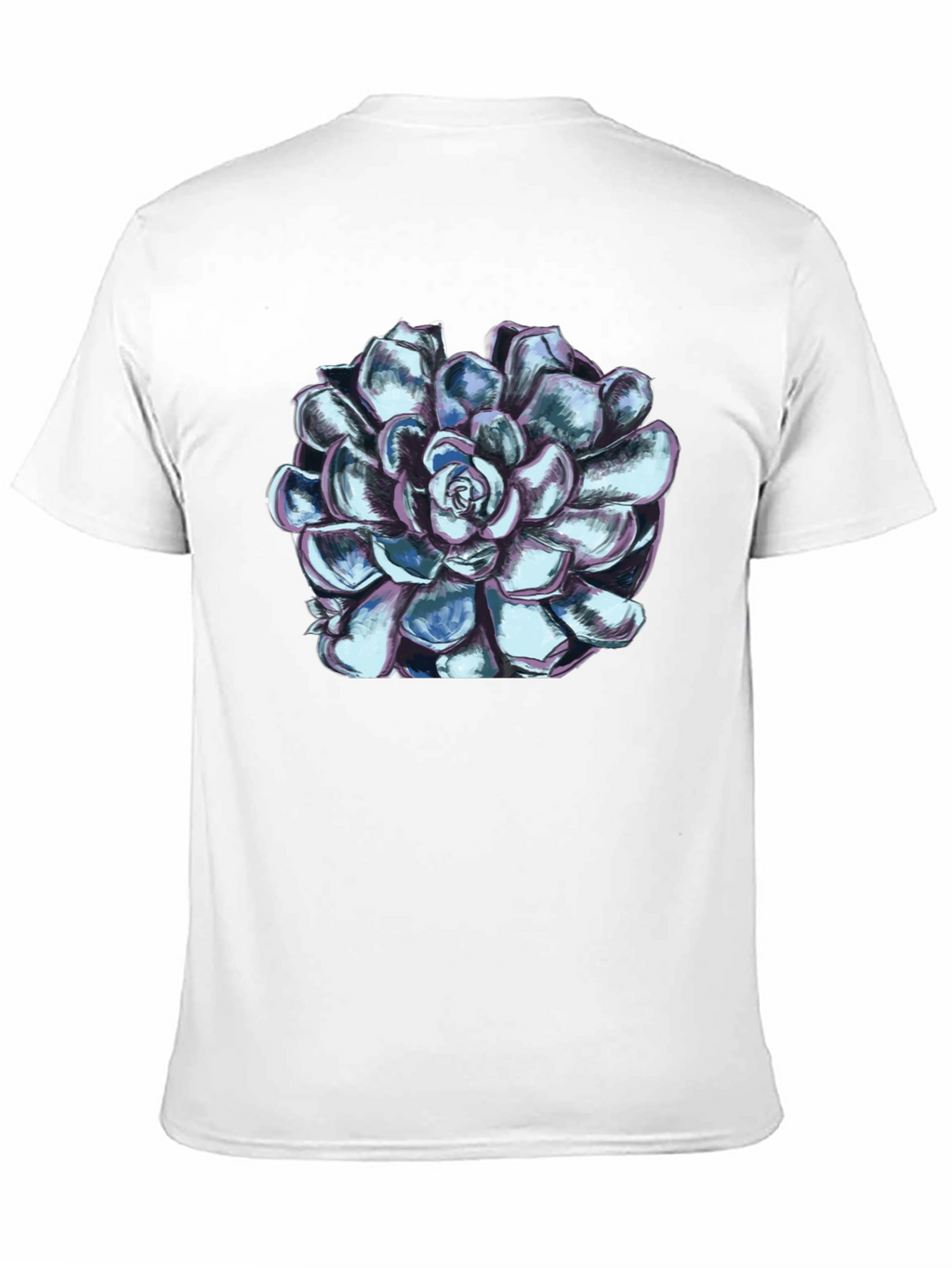 Succulent Graphic Tee - Black Unisex T-Shirt