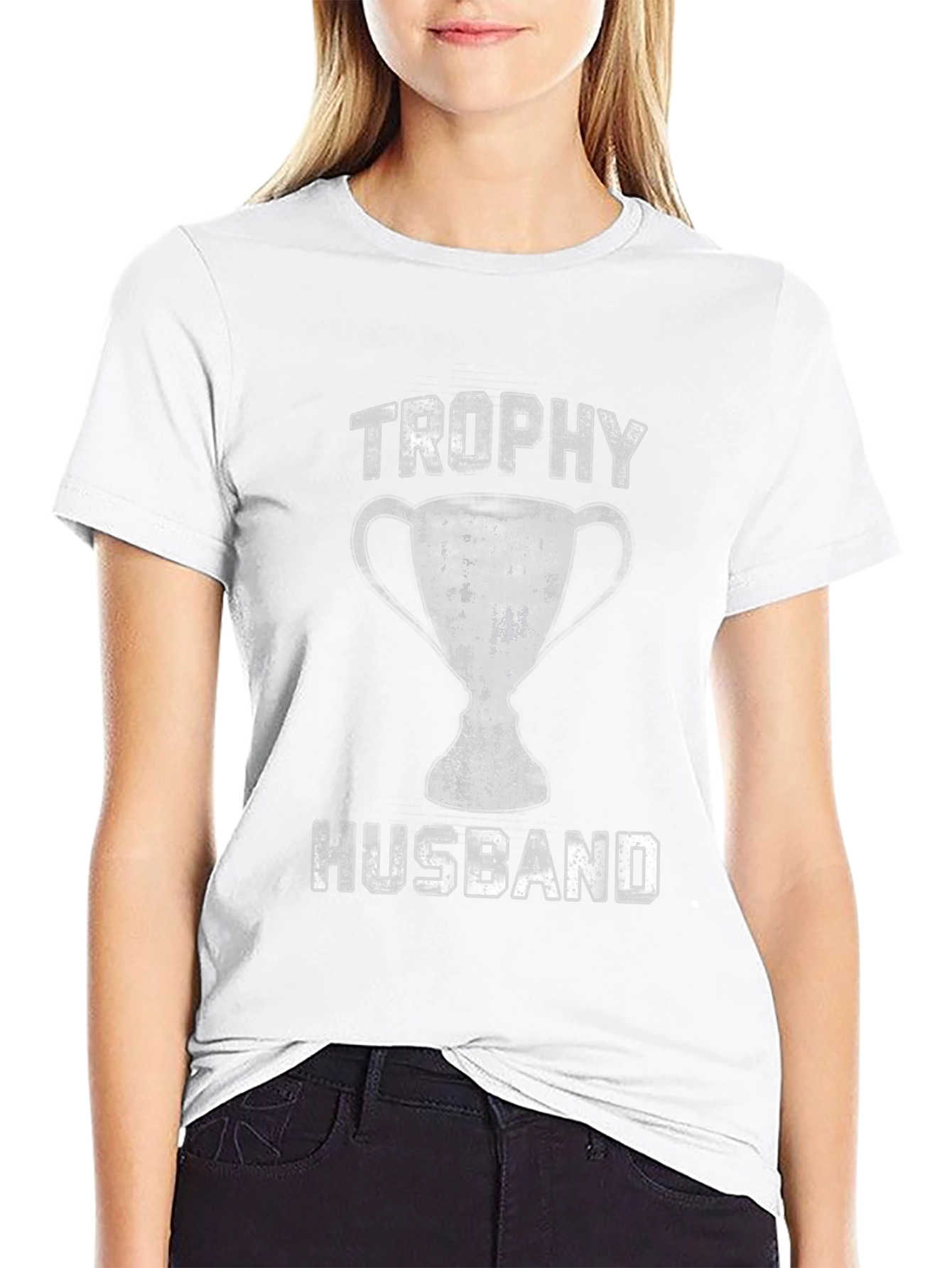 Trophy Husband Graphic Tee - Funny Husband Gift