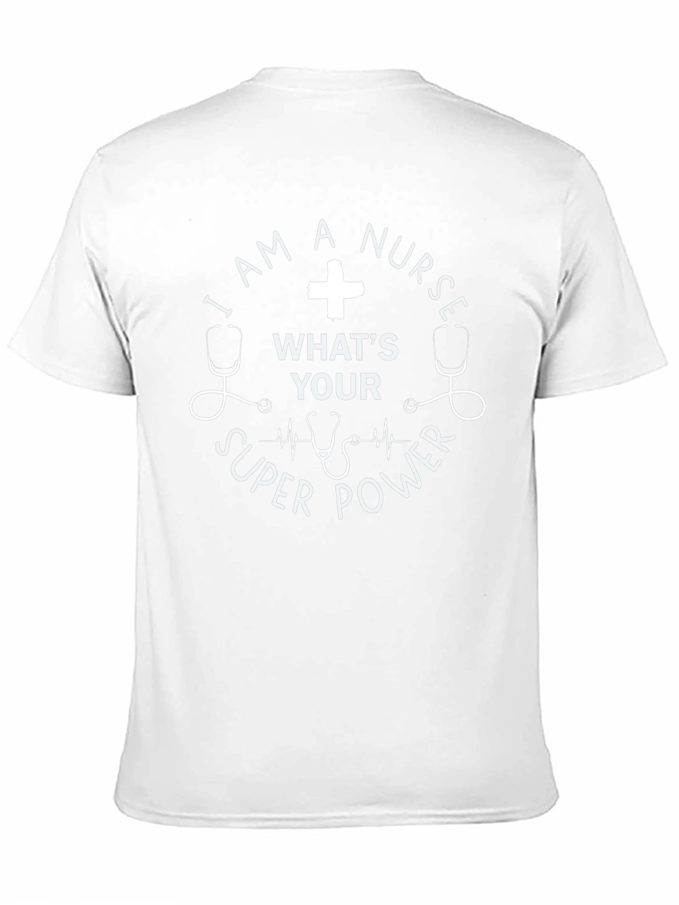 Nurse Superpower Graphic T-Shirt