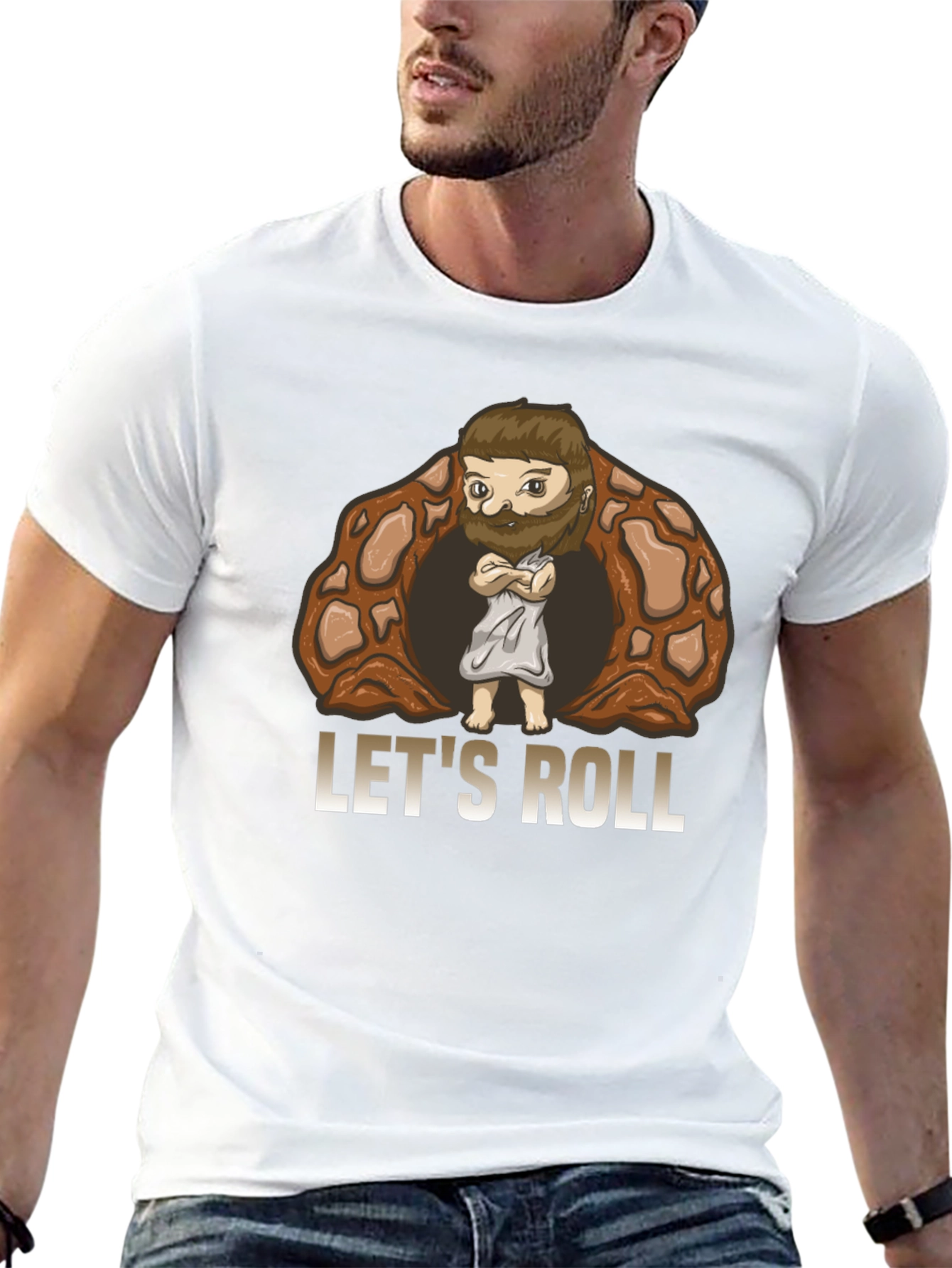 Lets Roll Cartoon T-Shirt