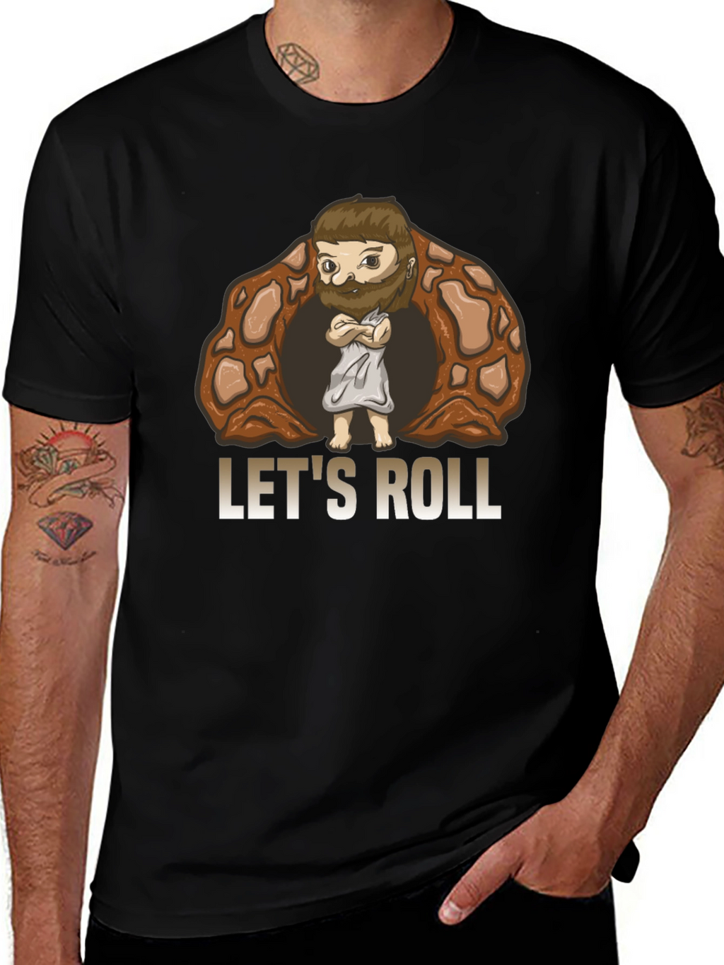 Lets Roll Cartoon T-Shirt