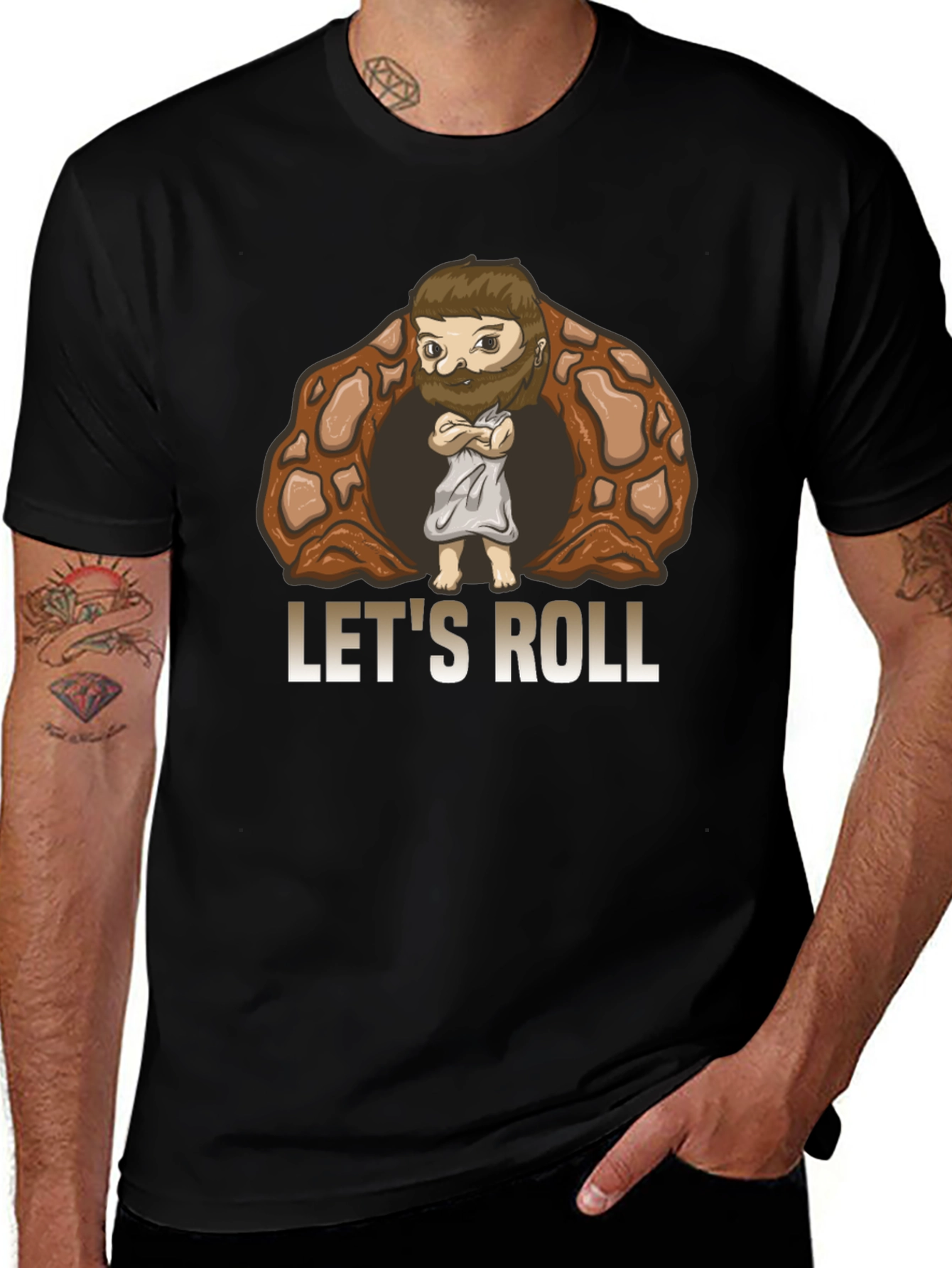 Lets Roll Cartoon T-Shirt