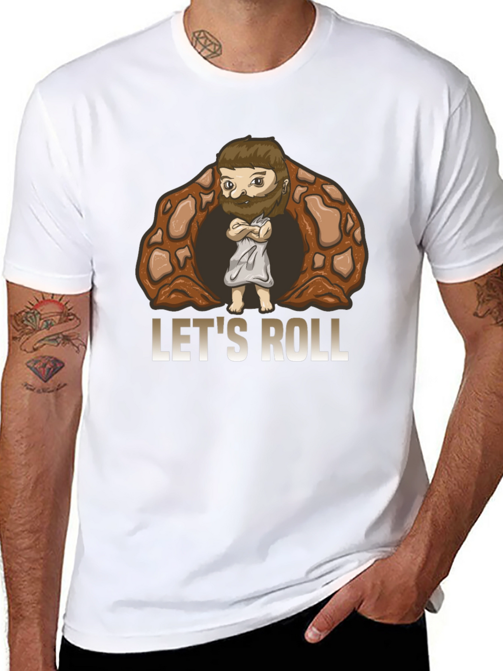 Lets Roll Cartoon T-Shirt