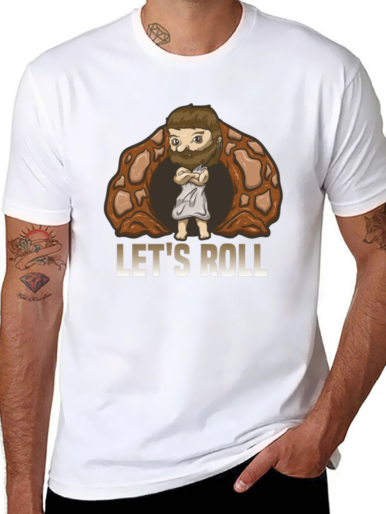 Lets Roll Cartoon T-Shirt