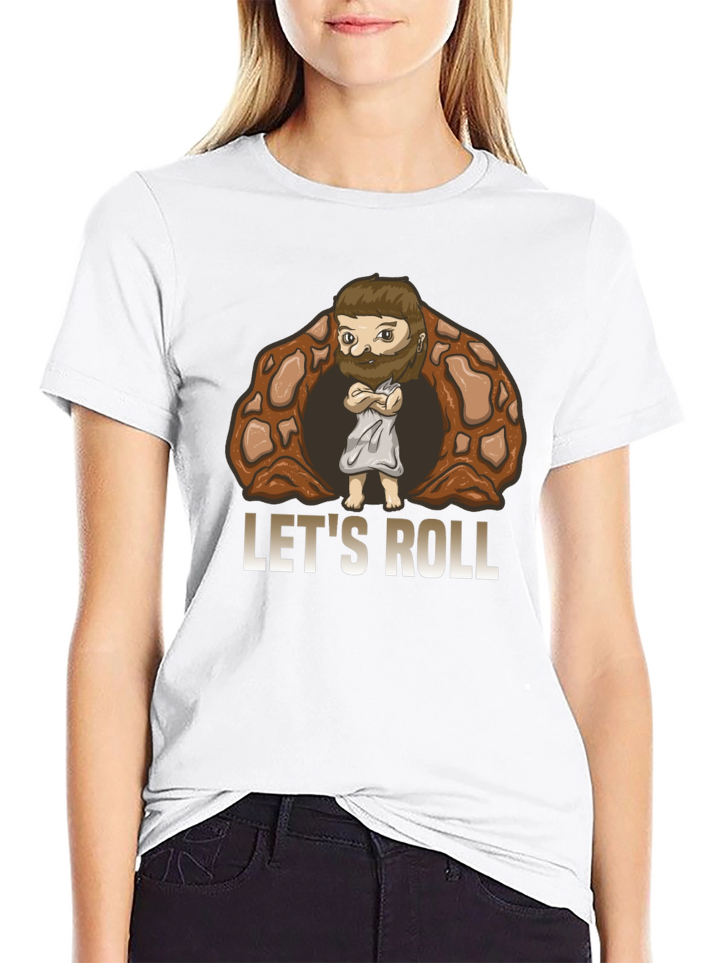 Lets Roll Cartoon T-Shirt