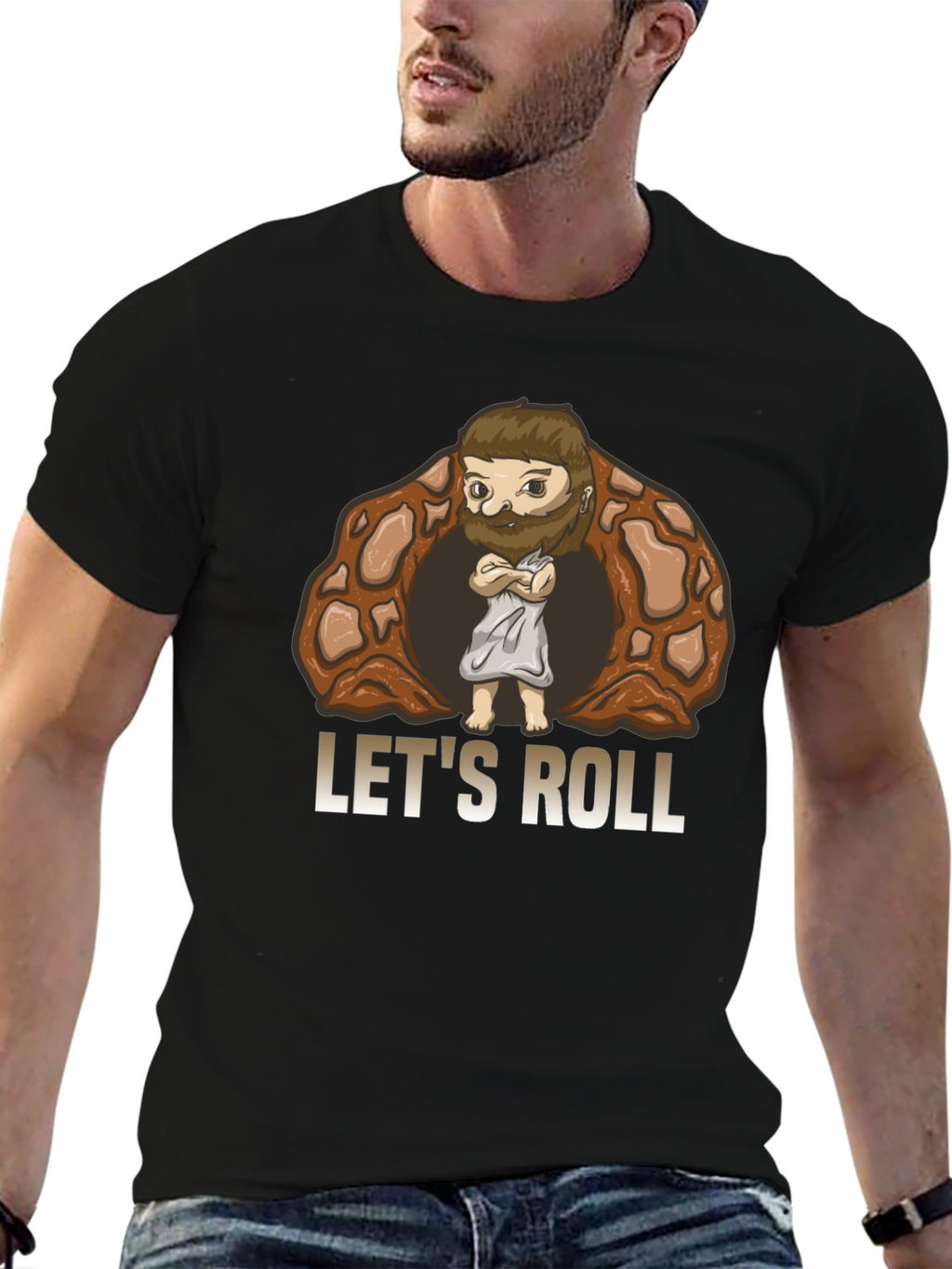 Lets Roll Cartoon T-Shirt