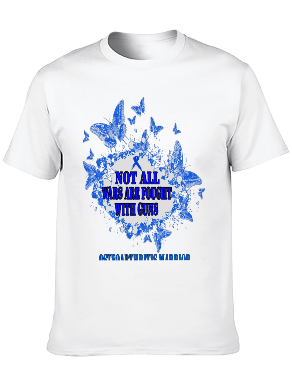 Osteoarthritis Warrior T-Shirt - Butterfly Design