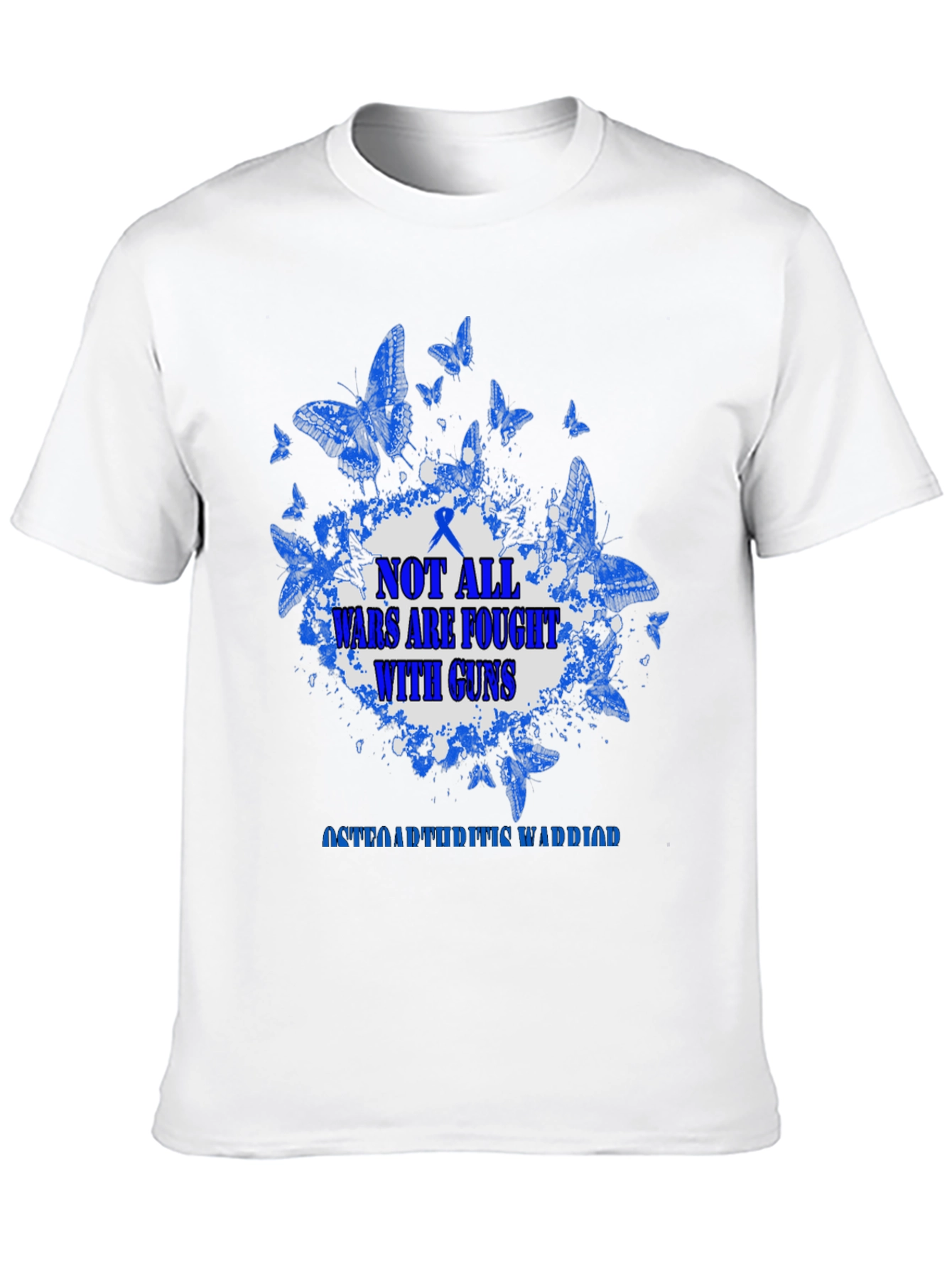 Osteoarthritis Warrior T-Shirt - Butterfly Design