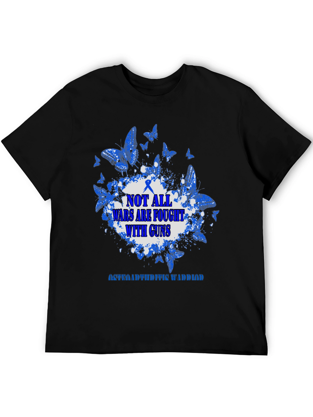 Osteoarthritis Warrior T-Shirt - Butterfly Design
