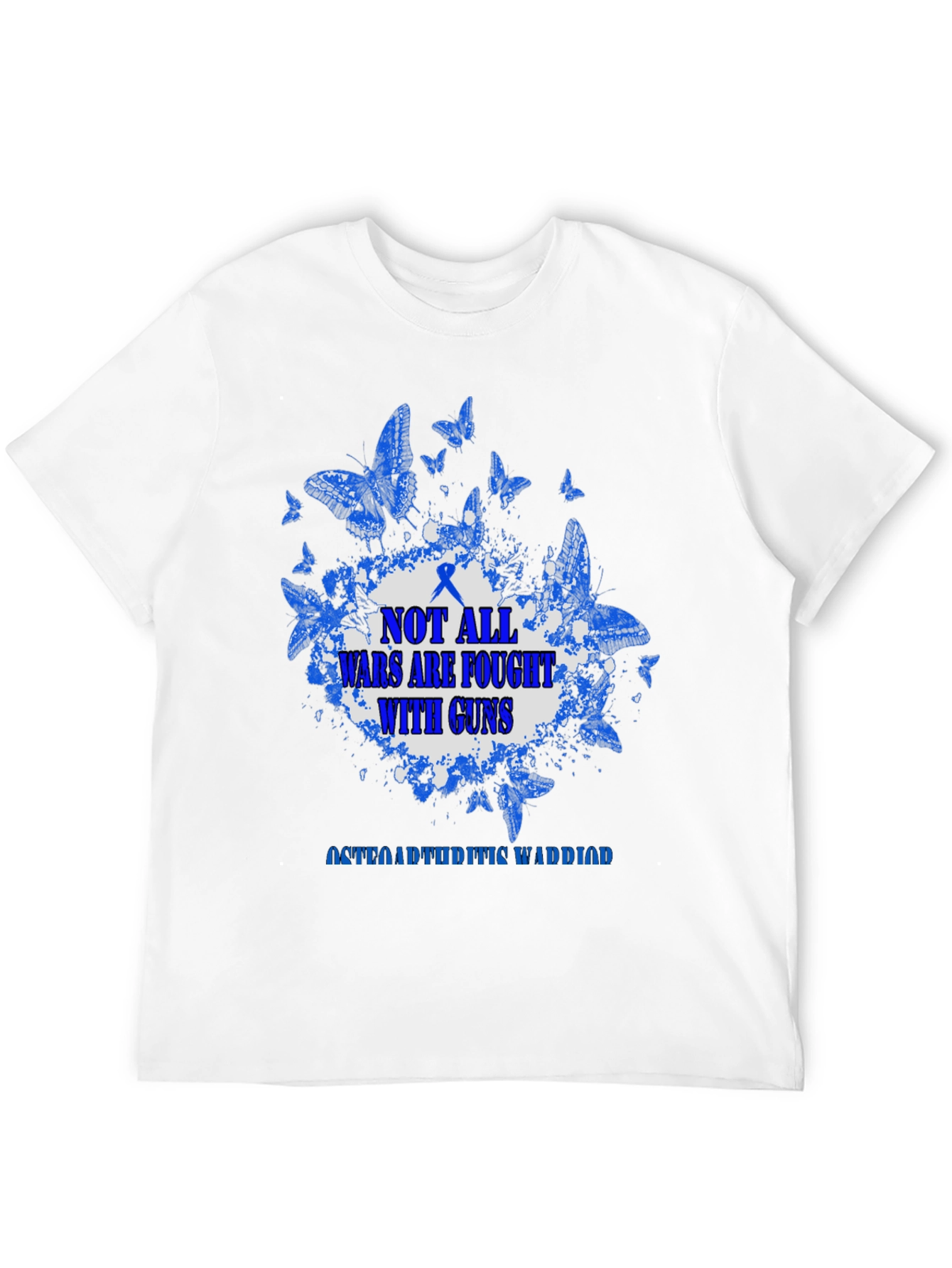 Osteoarthritis Warrior T-Shirt - Butterfly Design