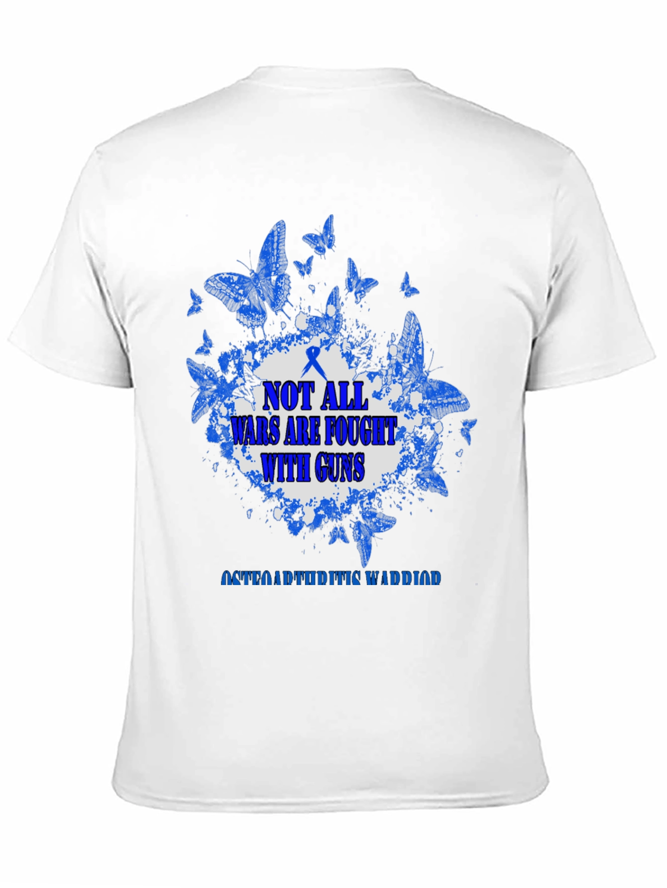 Osteoarthritis Warrior T-Shirt - Butterfly Design