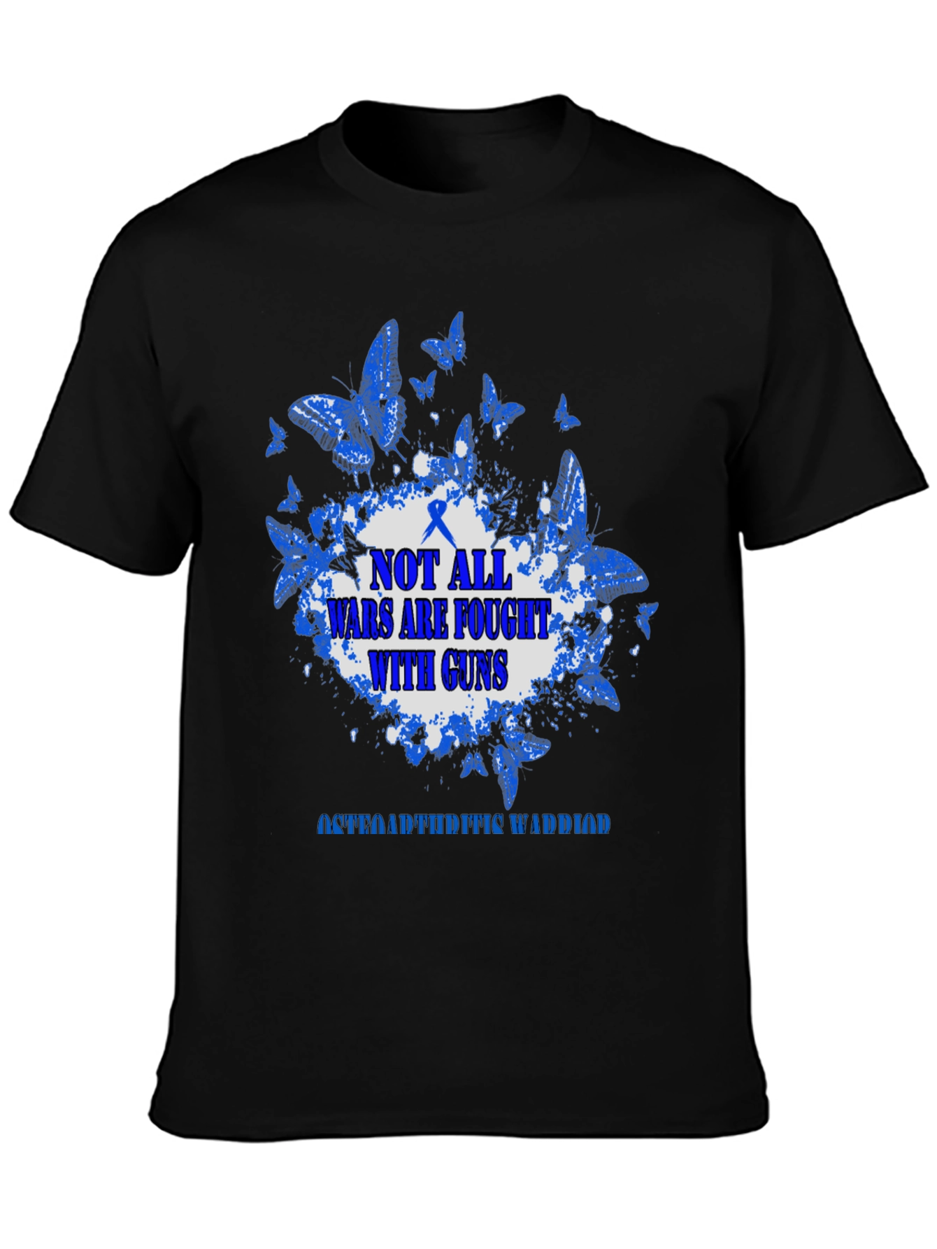 Osteoarthritis Warrior T-Shirt - Butterfly Design