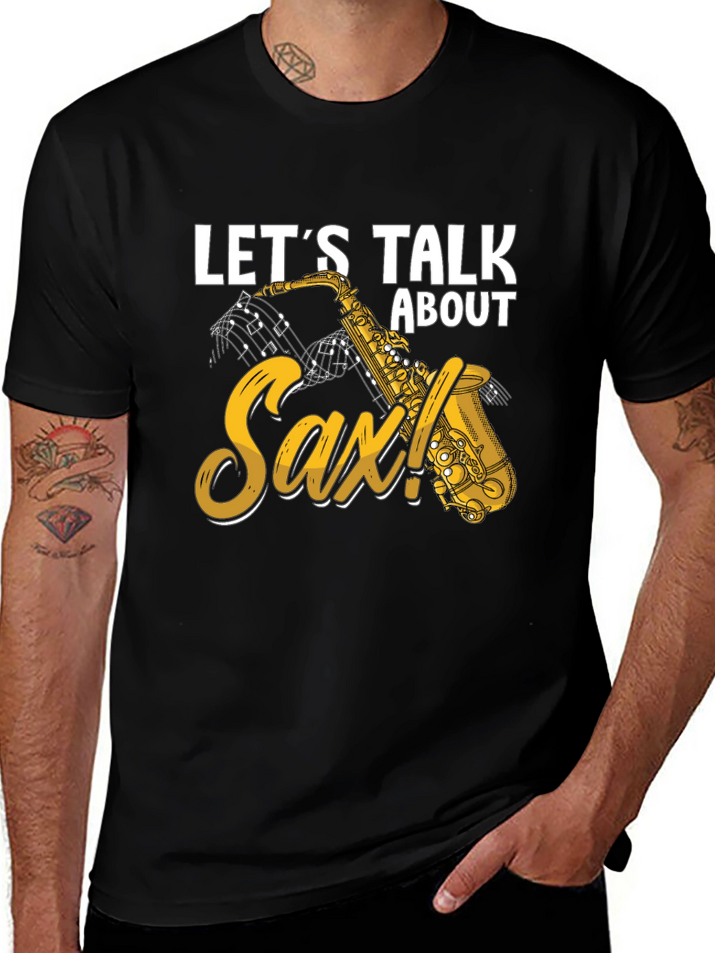 Lets Talk About Sax T-Shirt