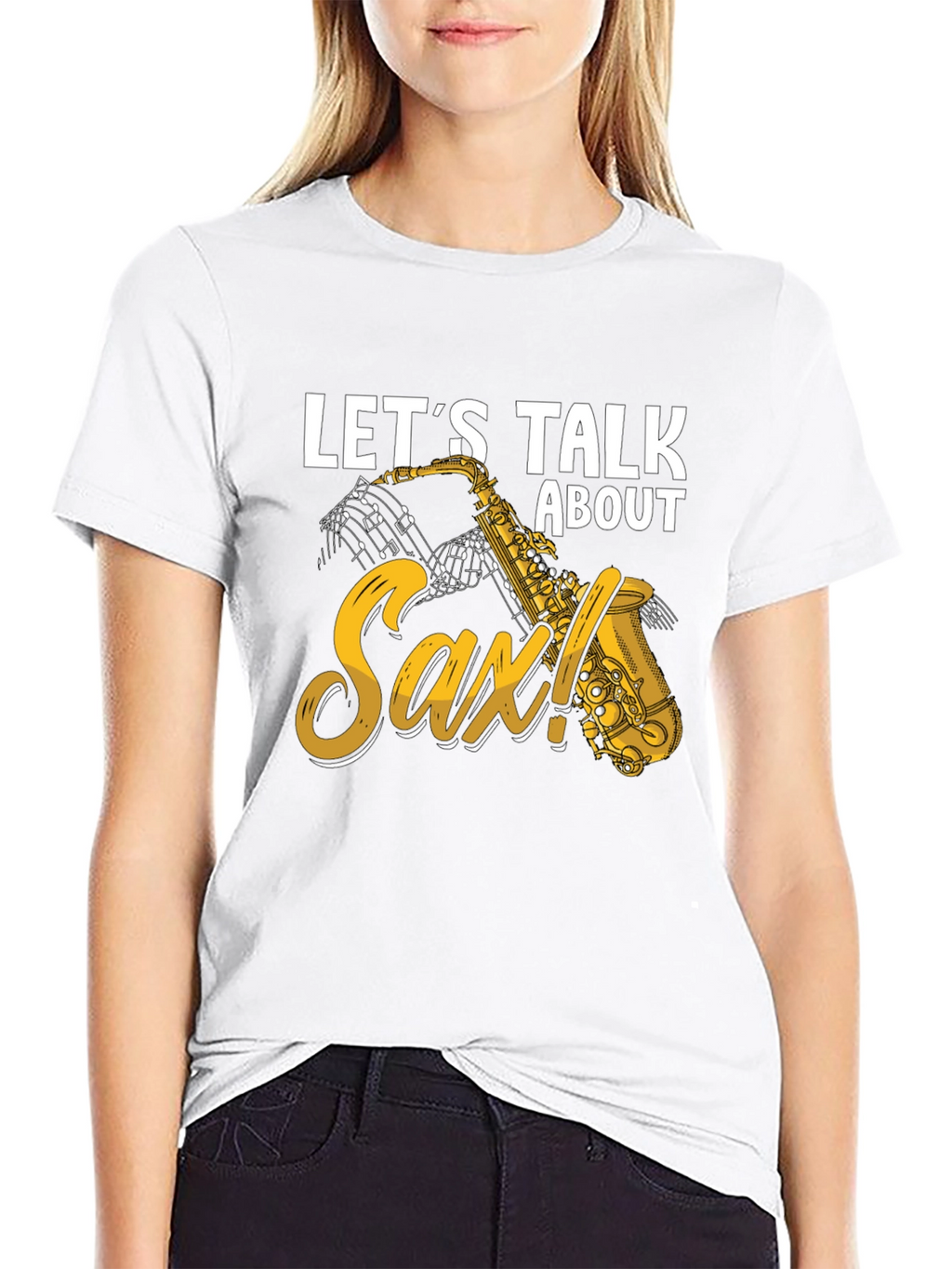 Lets Talk About Sax T-Shirt