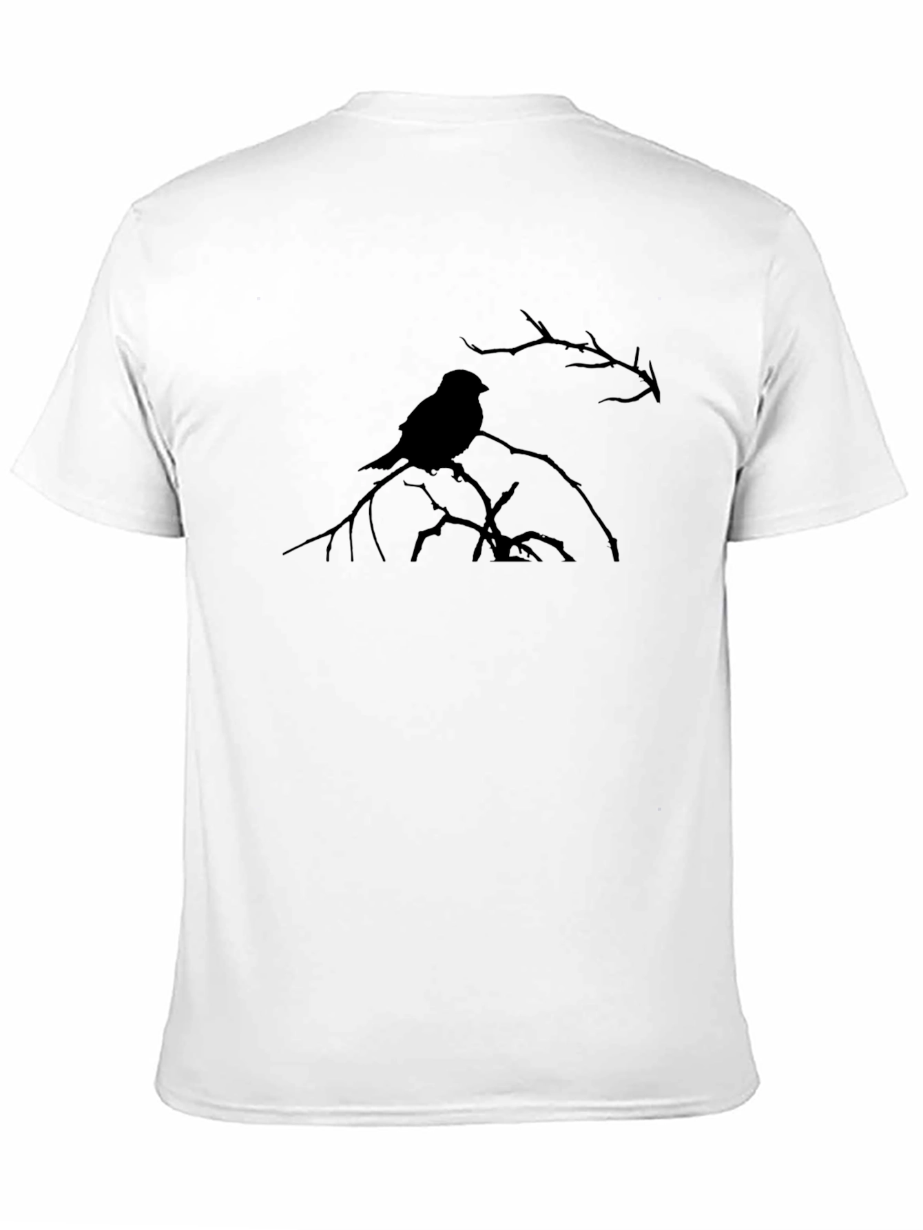 Bird on Branch Graphic Tee - Casual Comfort