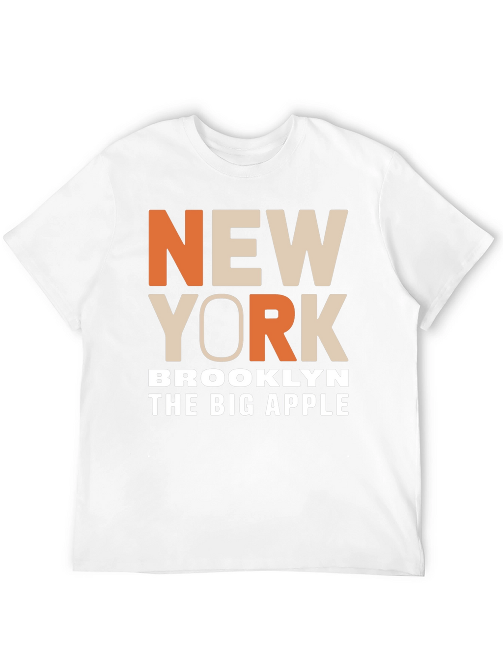 New York Brooklyn Big Apple T-Shirt