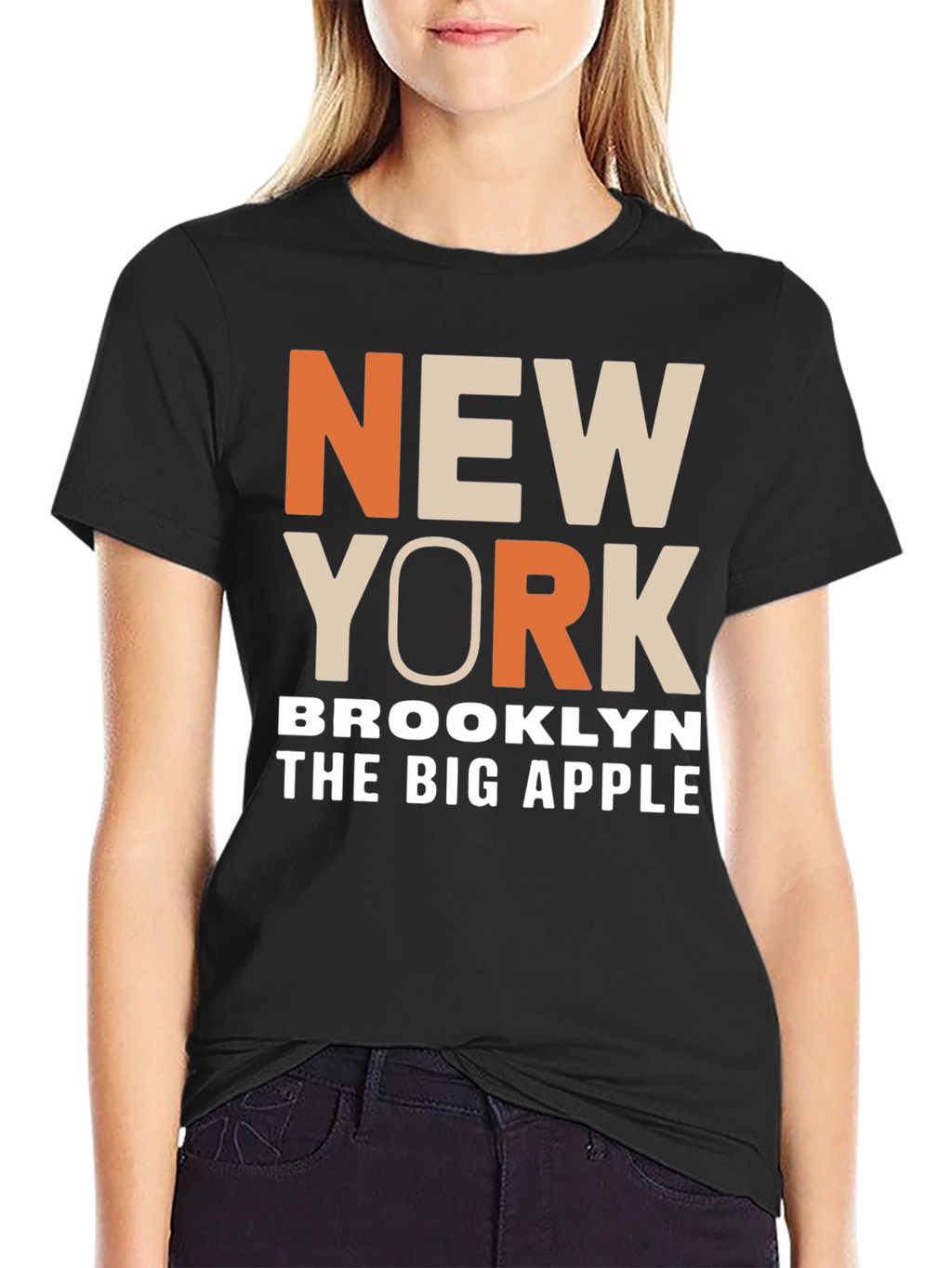 New York Brooklyn Big Apple T-Shirt