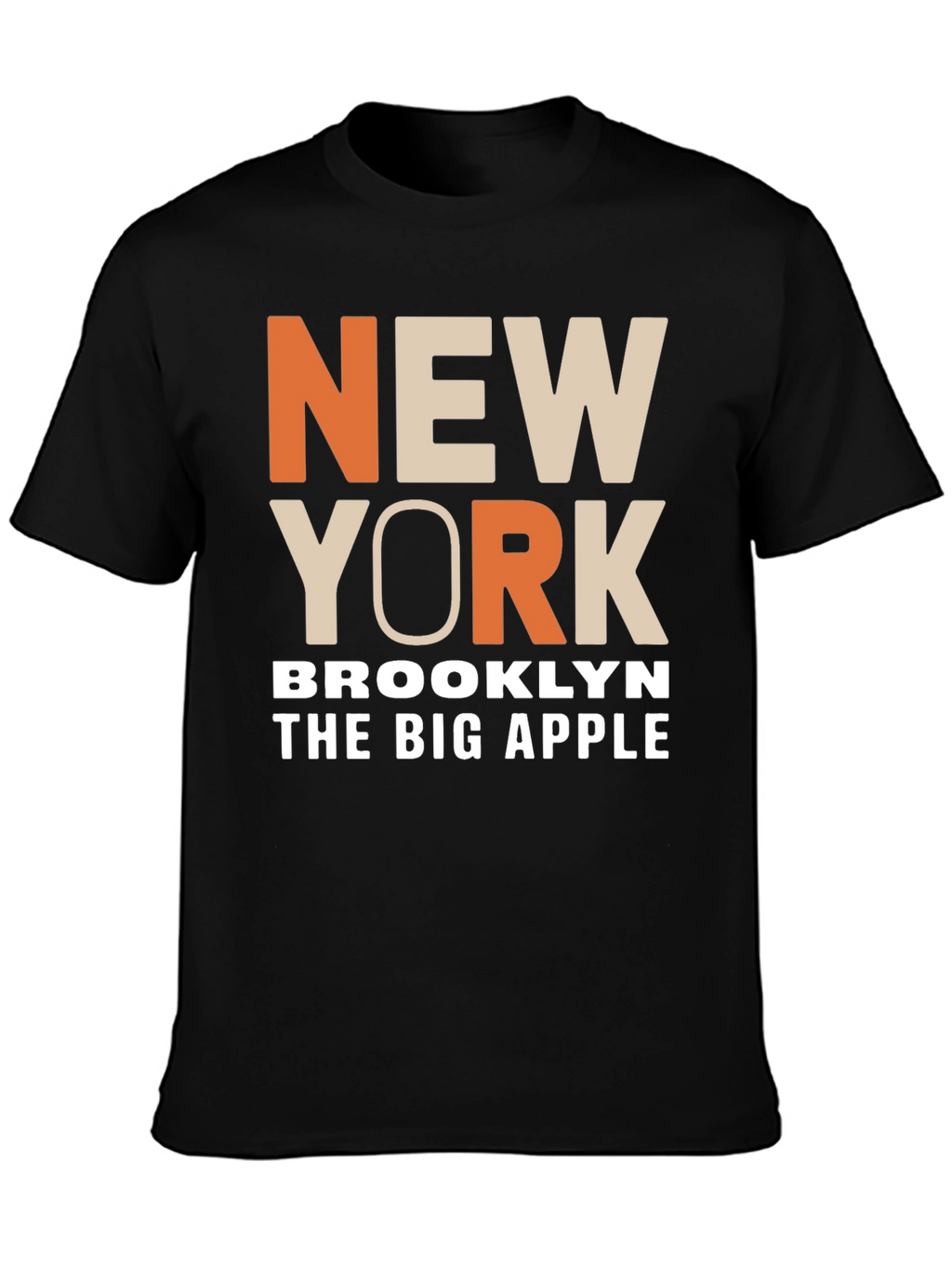 New York Brooklyn Big Apple T-Shirt