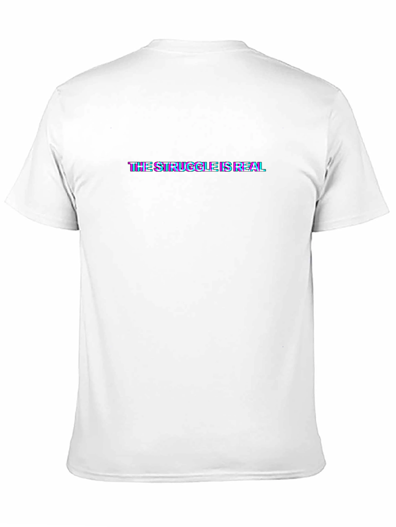The Struggle Is Real Glitch T-Shirt