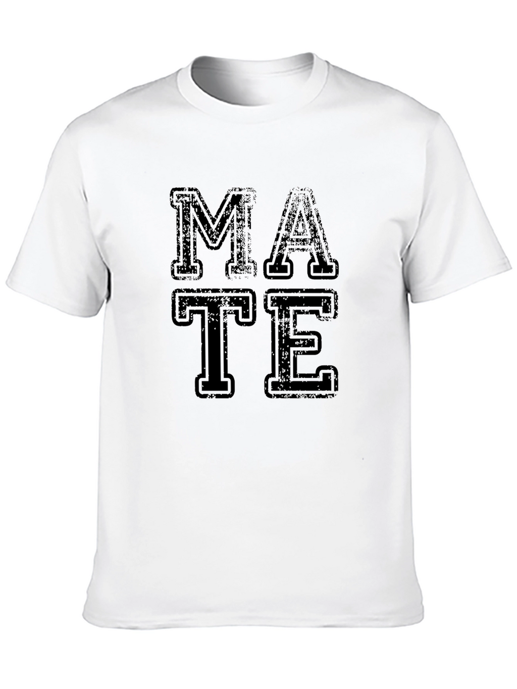 MATE Graphic Tee - Black Cotton T-Shirt