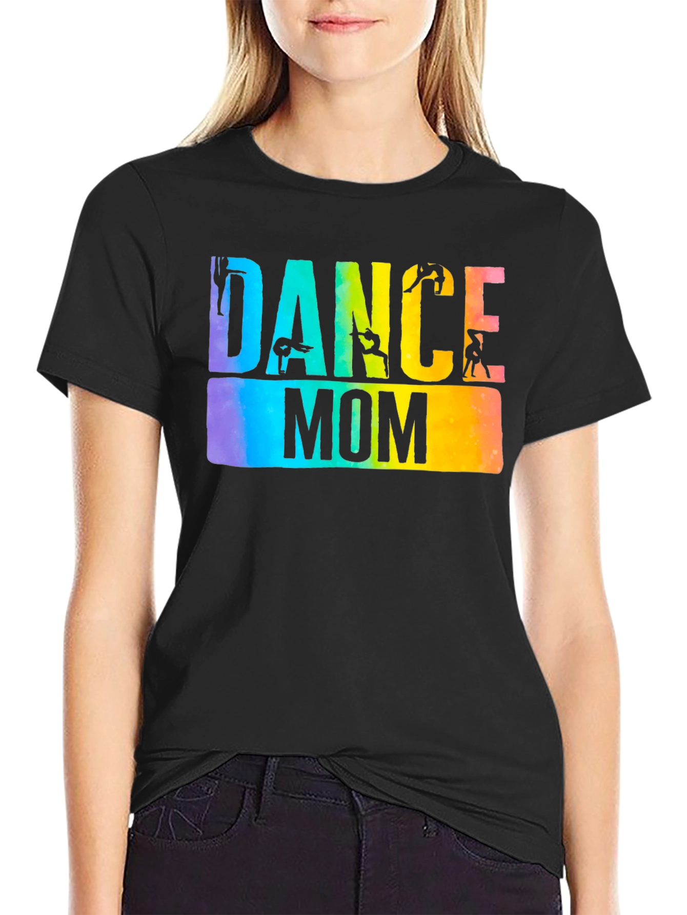 Dance Mom T-Shirt Colorful Graphic Tee