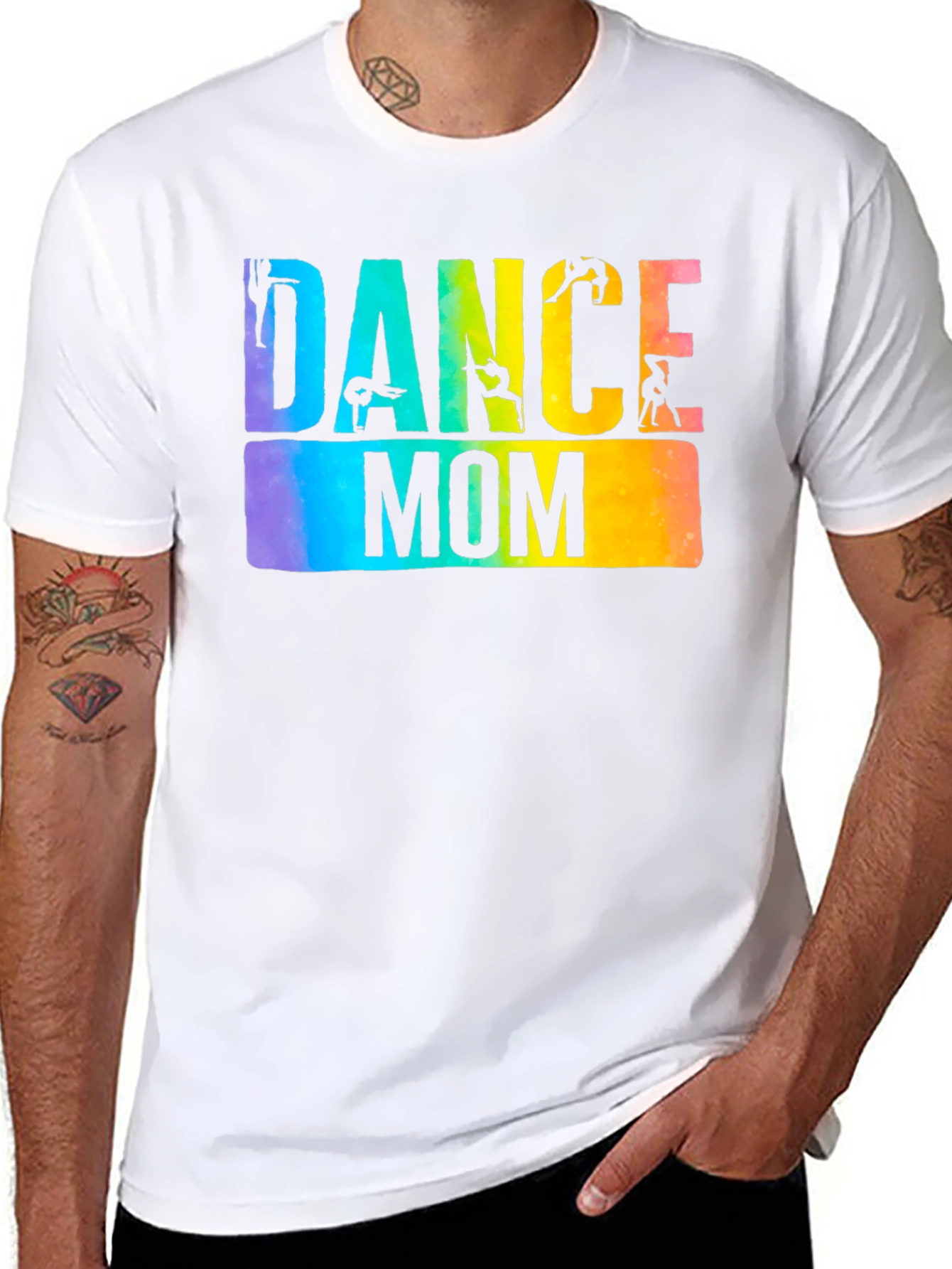 Dance Mom T-Shirt Colorful Graphic Tee