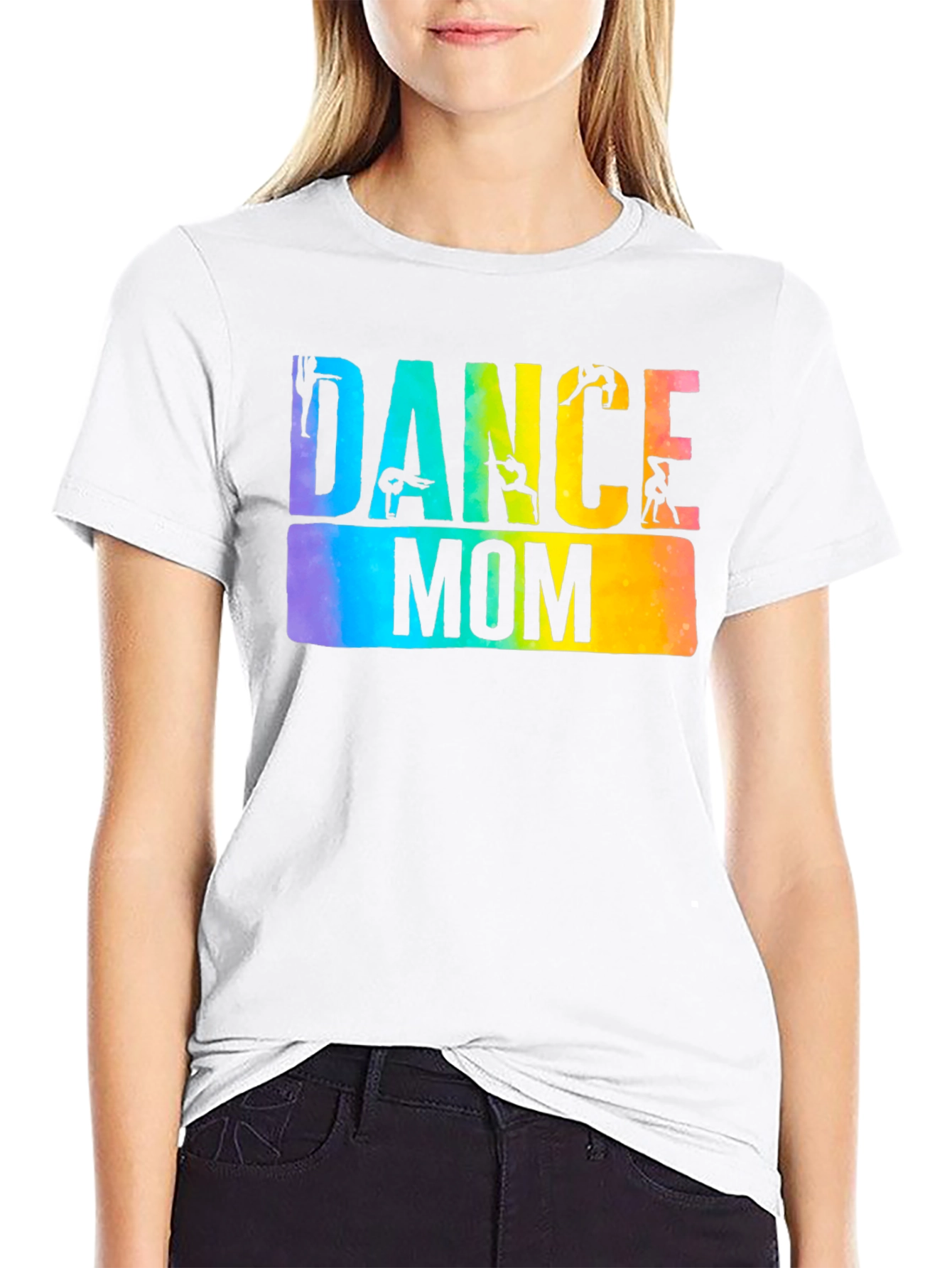 Dance Mom T-Shirt Colorful Graphic Tee