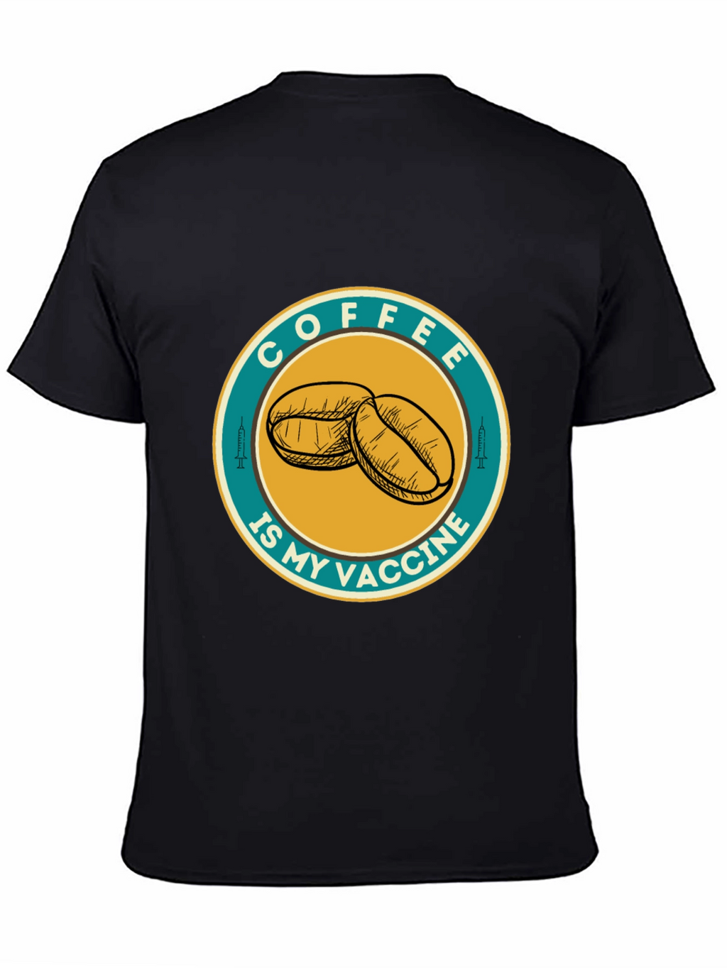 Coffee Is My Vaccine Graphic T-Shirt