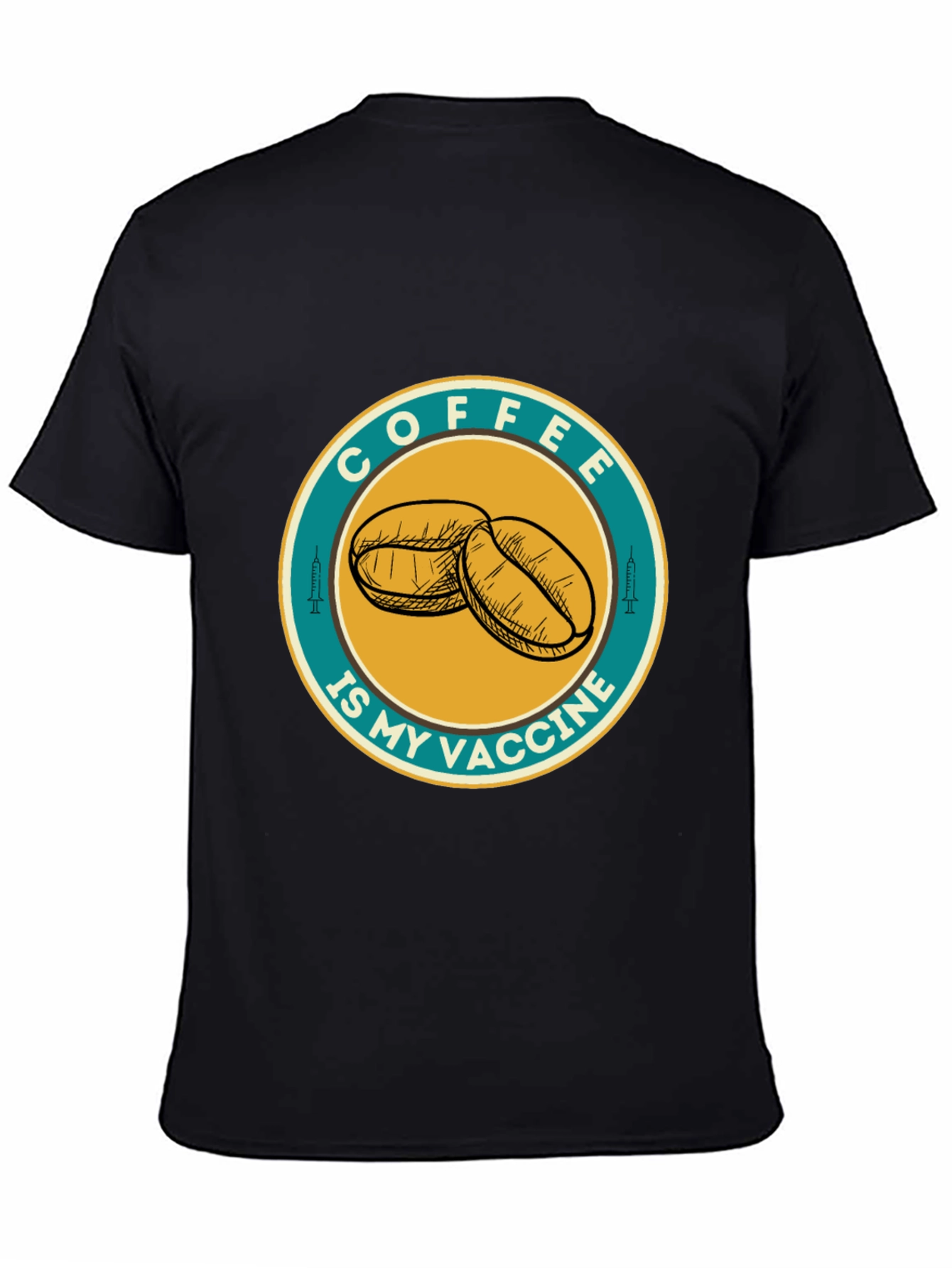 Coffee Is My Vaccine Graphic T-Shirt