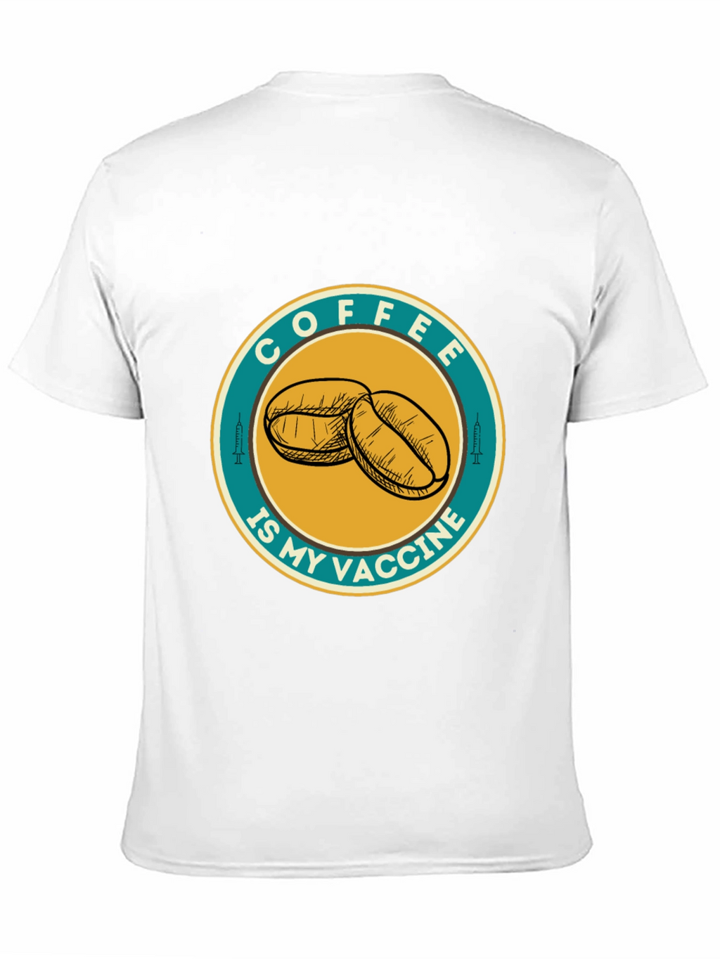 Coffee Is My Vaccine Graphic T-Shirt