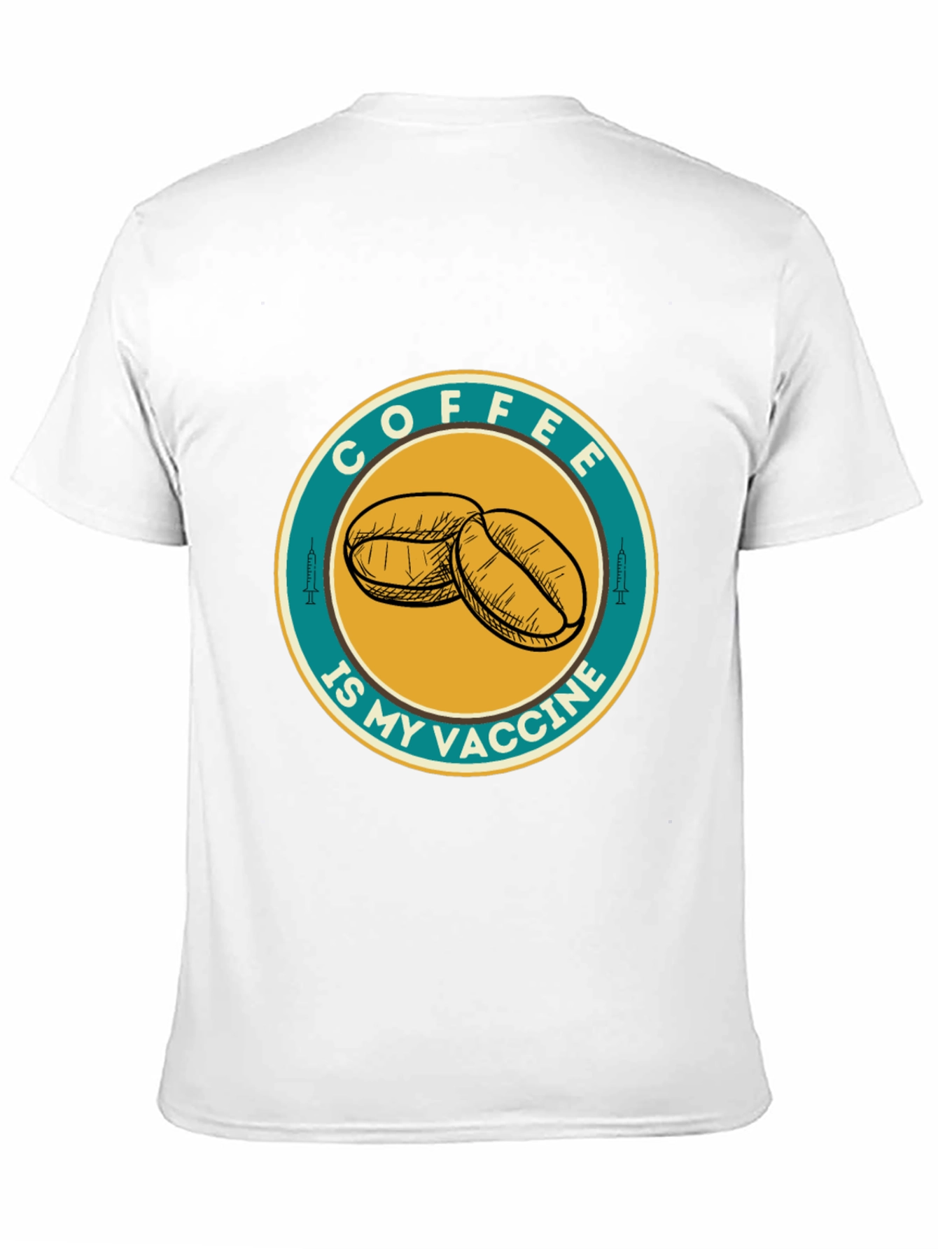 Coffee Is My Vaccine Graphic T-Shirt
