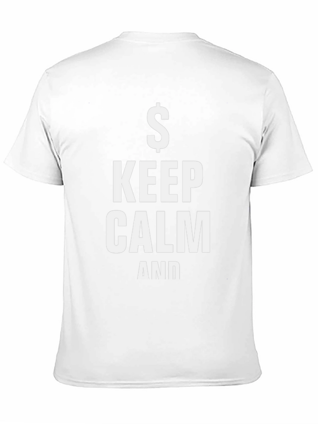 Keep Calm & Get Paid Black T-Shirt