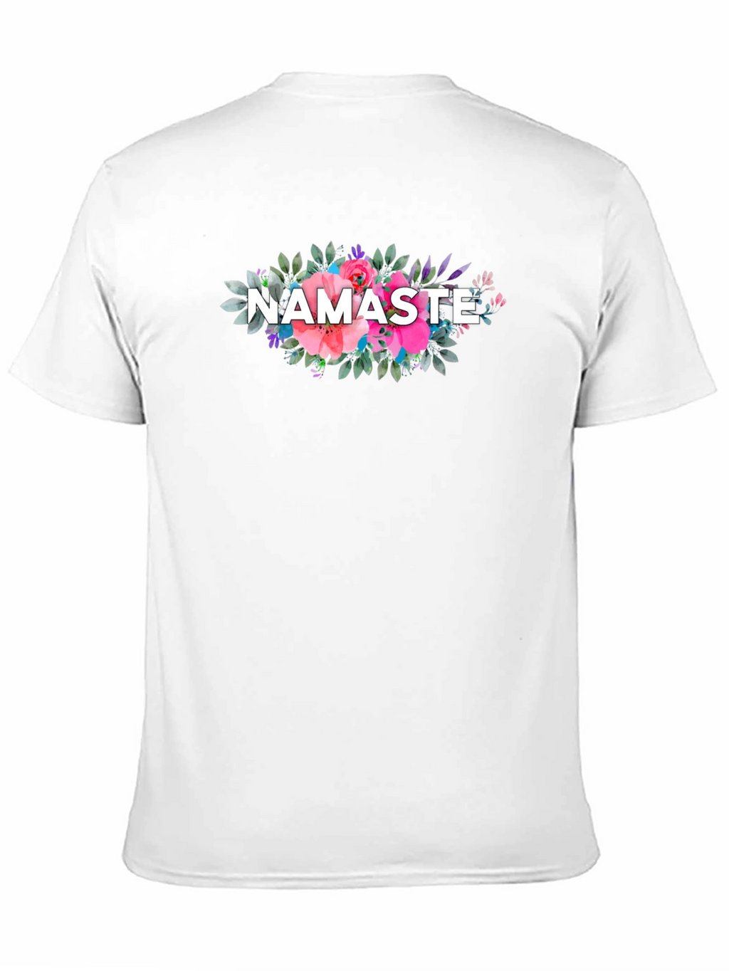 Namaste Floral Graphic T-Shirt
