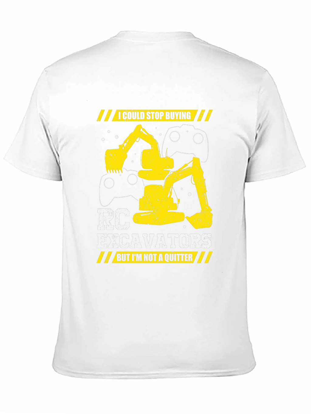 RC Excavator T-Shirt - Construction Hobbyist Apparel
