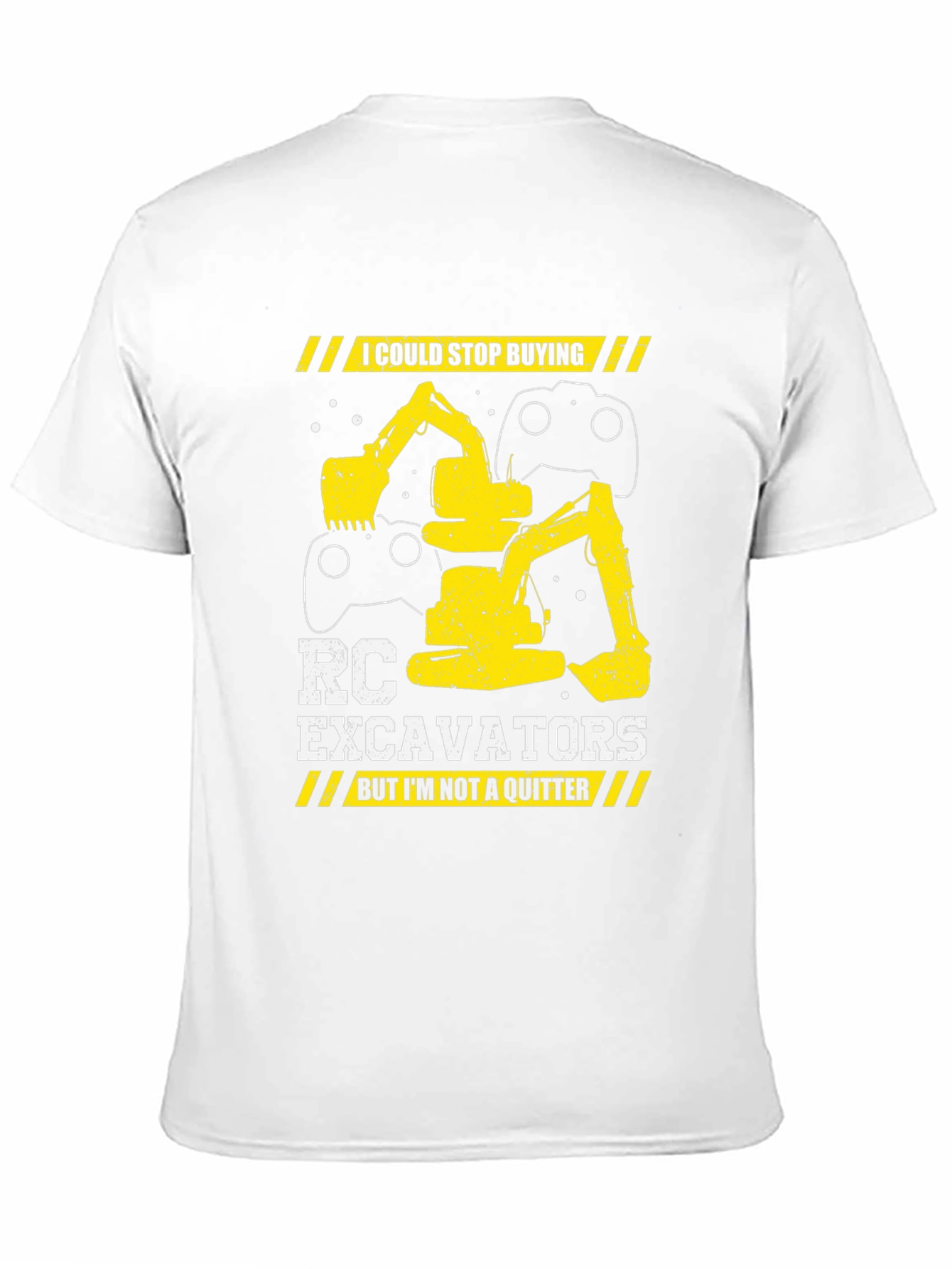 RC Excavator T-Shirt - Construction Hobbyist Apparel