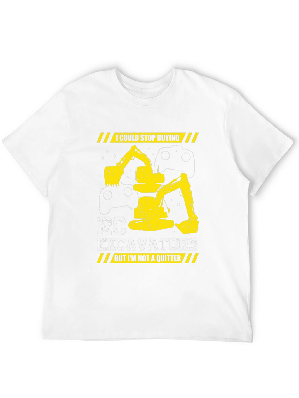 RC Excavator T-Shirt - Construction Hobbyist Apparel