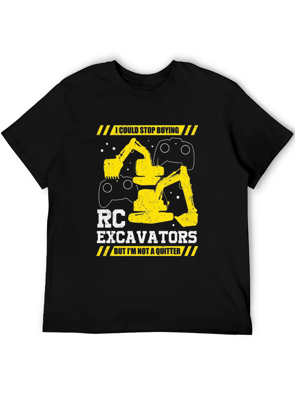 RC Excavator T-Shirt - Construction Hobbyist Apparel