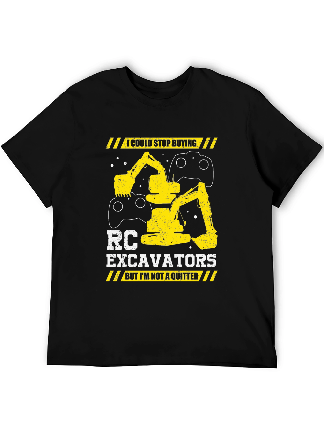 RC Excavator T-Shirt - Construction Hobbyist Apparel